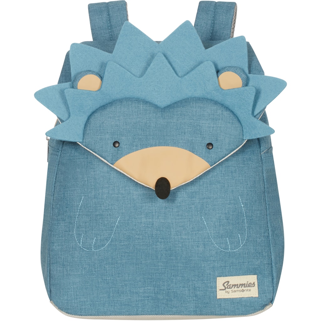 Samsonite Kinderrucksack »Happy Sammies, Hedgehog Harris, S«, reflektierende Details, Freizeitrucksack für Kinder