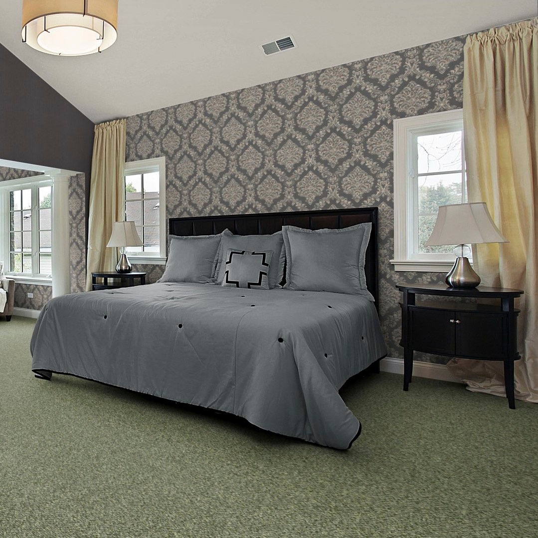 Bodenmeister Teppichboden »Baltic, Schlinge - meliert, Made in Belgium«, rechteckig, 5 mm Höhe, Wohnzimmer, Schlafzimmer, Kinderzimmer, Breite 400/500 cm