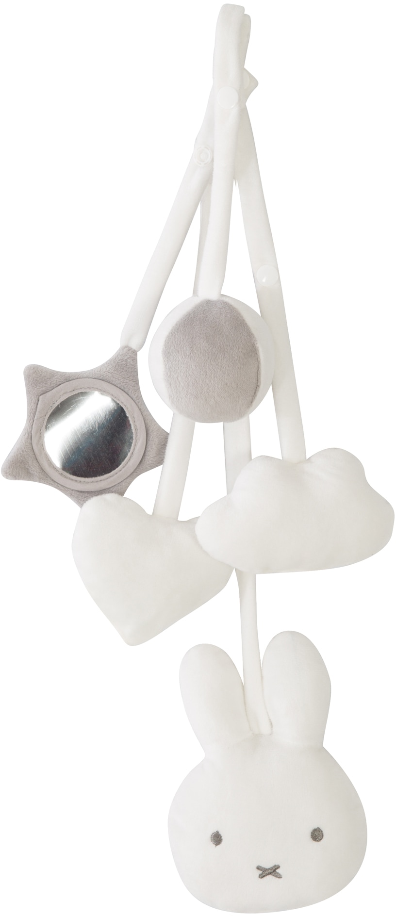 roba® Greifspielzeug »Anhängerset miffy®«, passend zum Spieltrapez Montessori