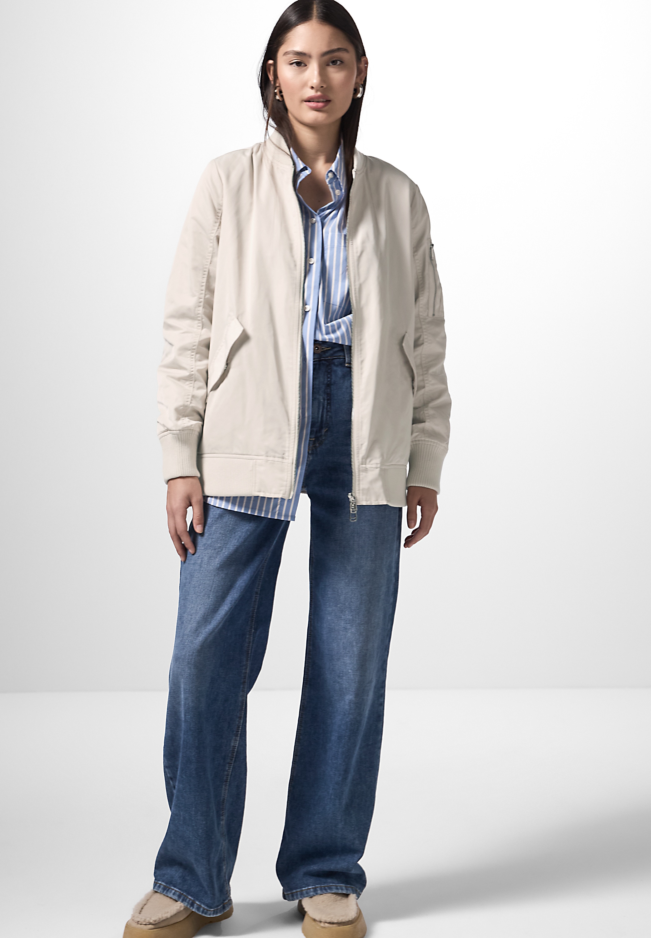 STREET ONE STUDIO Blouson, ohne Kapuze, im Oversize-Style