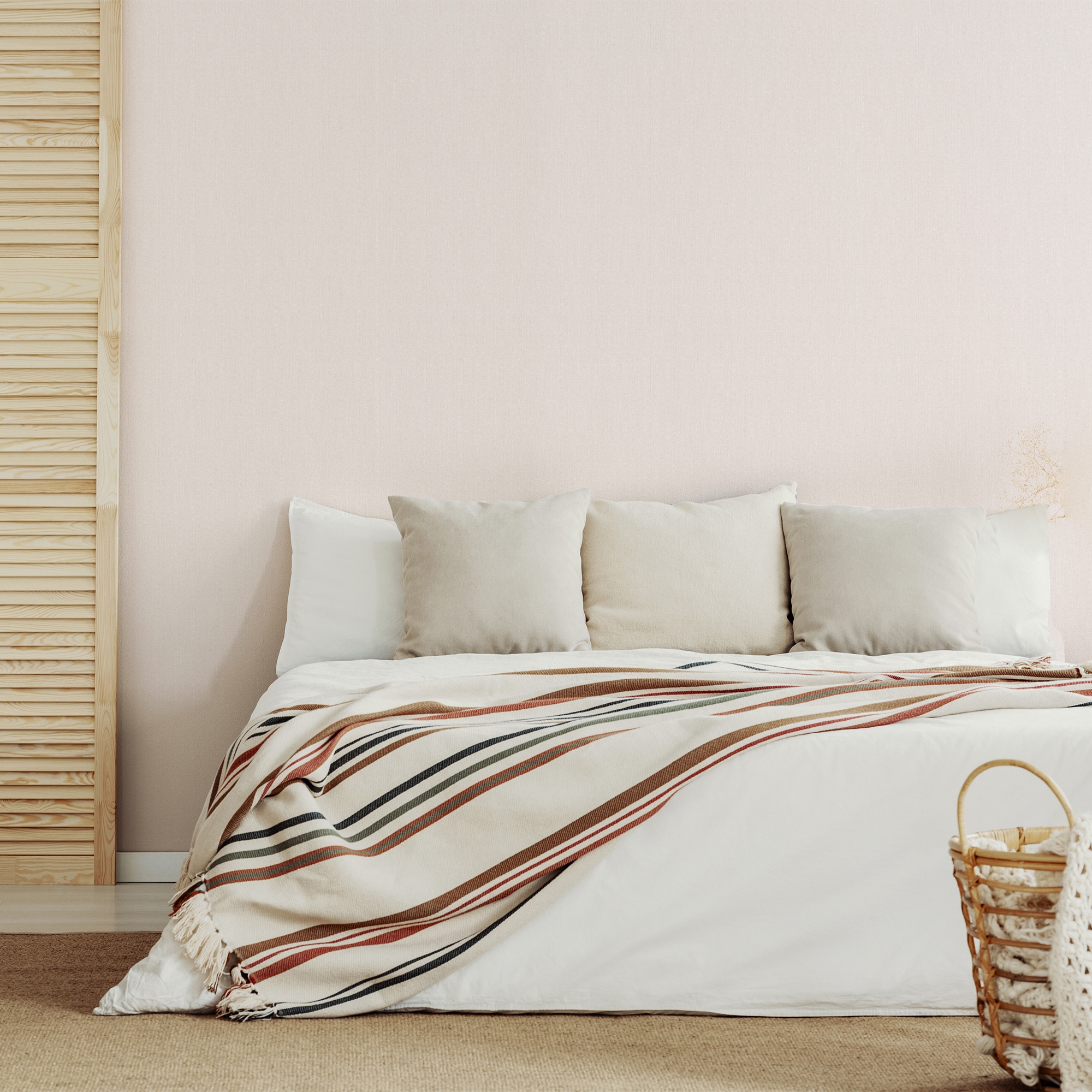 WOW Vliestapete "LINEN SHIMMER" uni Design Tapeten