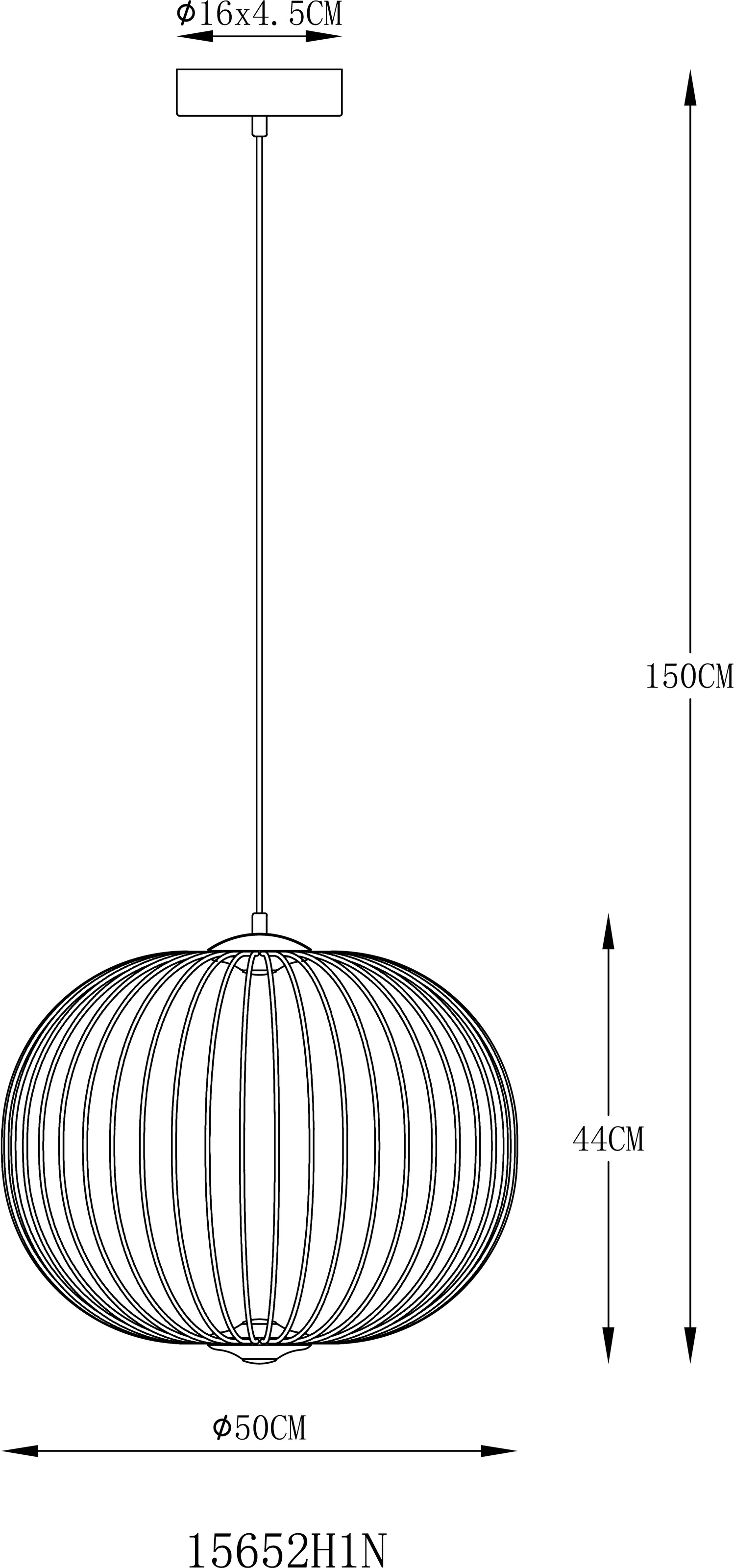 GLOBO LIGHTING LED Pendelleuchte »GALWAY«, Leuchtmittel LED-Modul | LED fest integriert, Hängelampe/Hängeleuchte/Wohnzimmer/Esszimmer/Esstisch/rund
