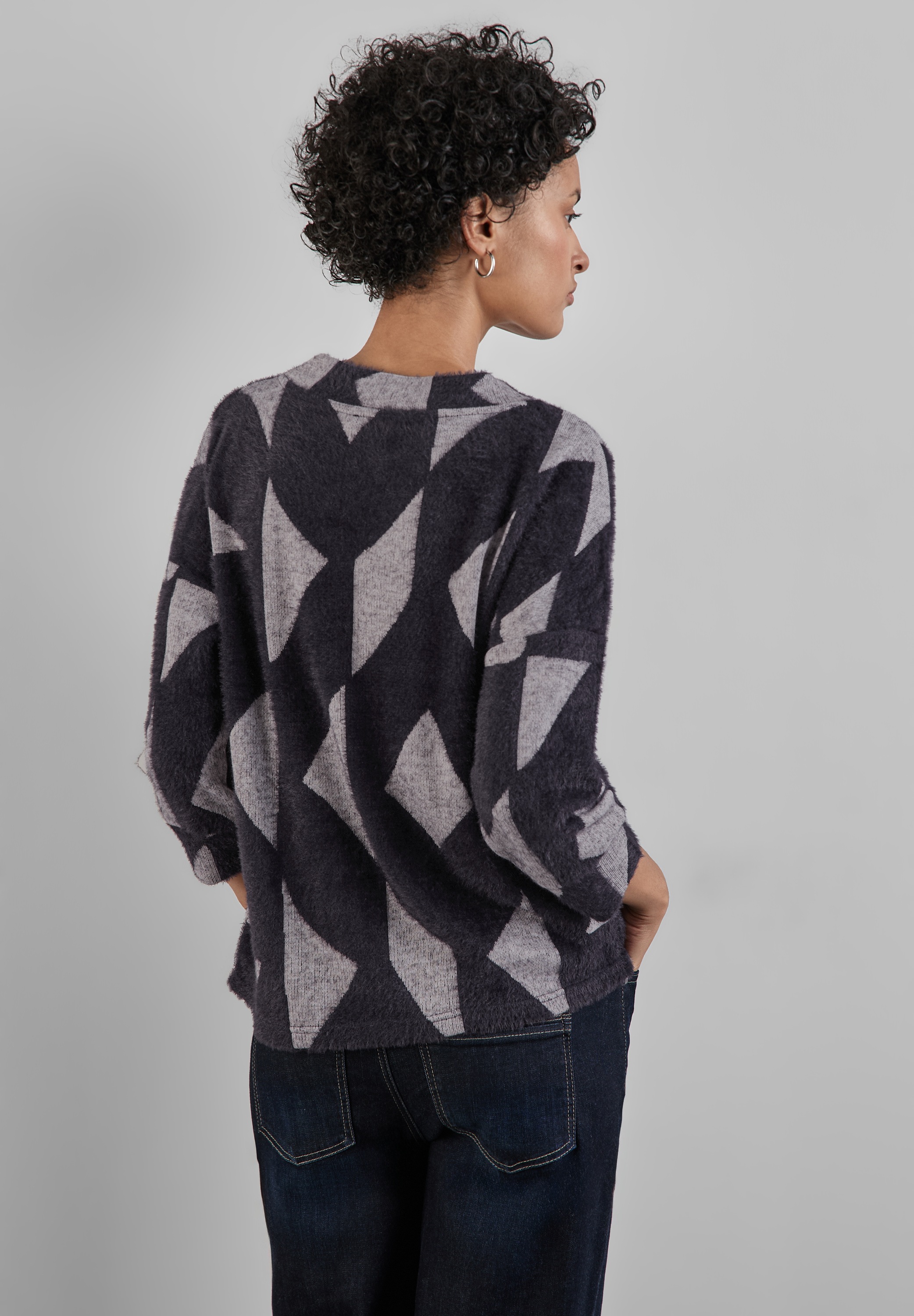 STREET ONE Print-Shirt, mit 3/4 Ärmeln