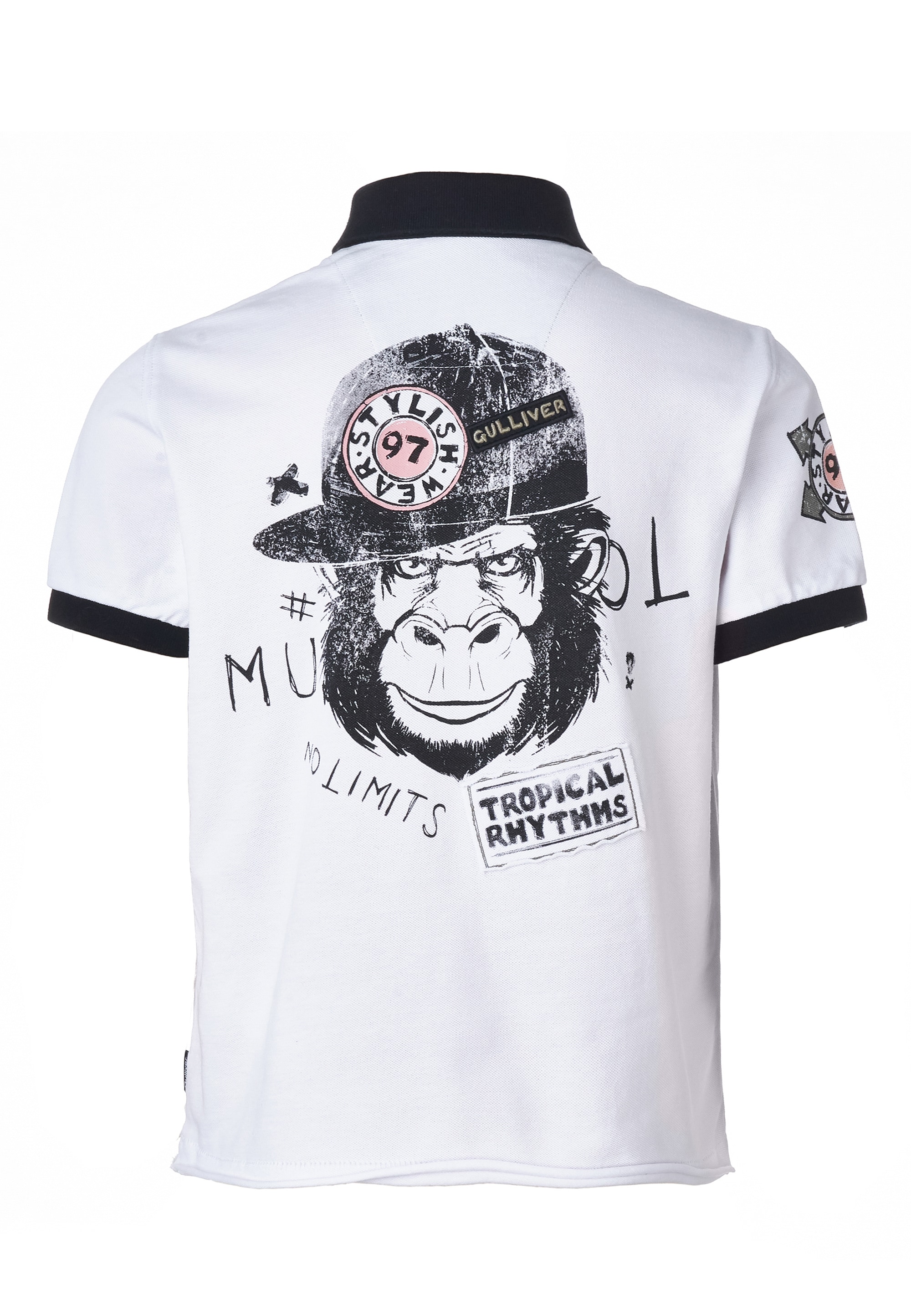 Gulliver Poloshirt, mit stylischem Animal Print ▷ kaufen | BAUR