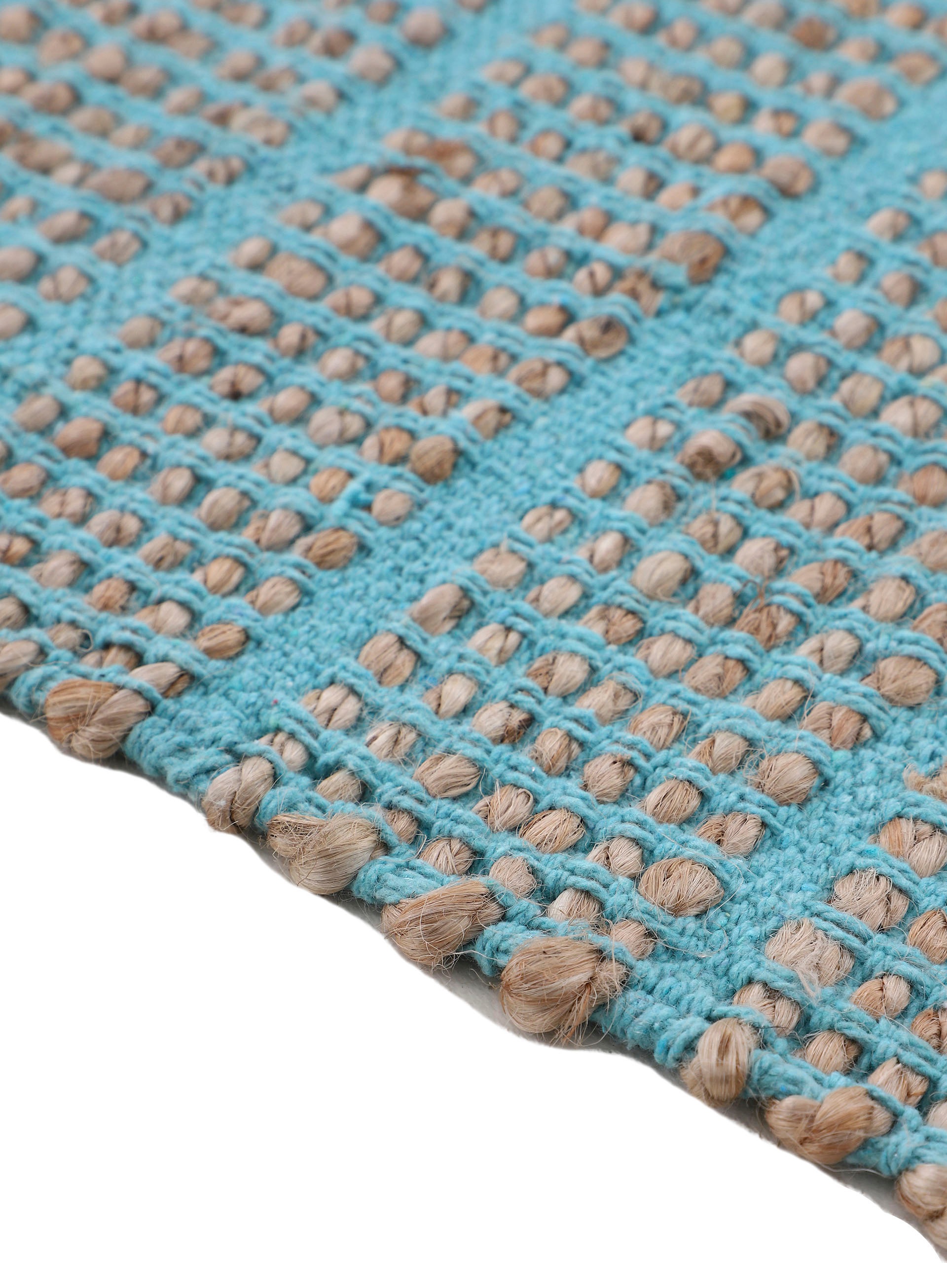 carpetfine Läufer »Lara«, rechteckig, 6 mm Höhe, Wendeteppich aus Jute/Baumwolle