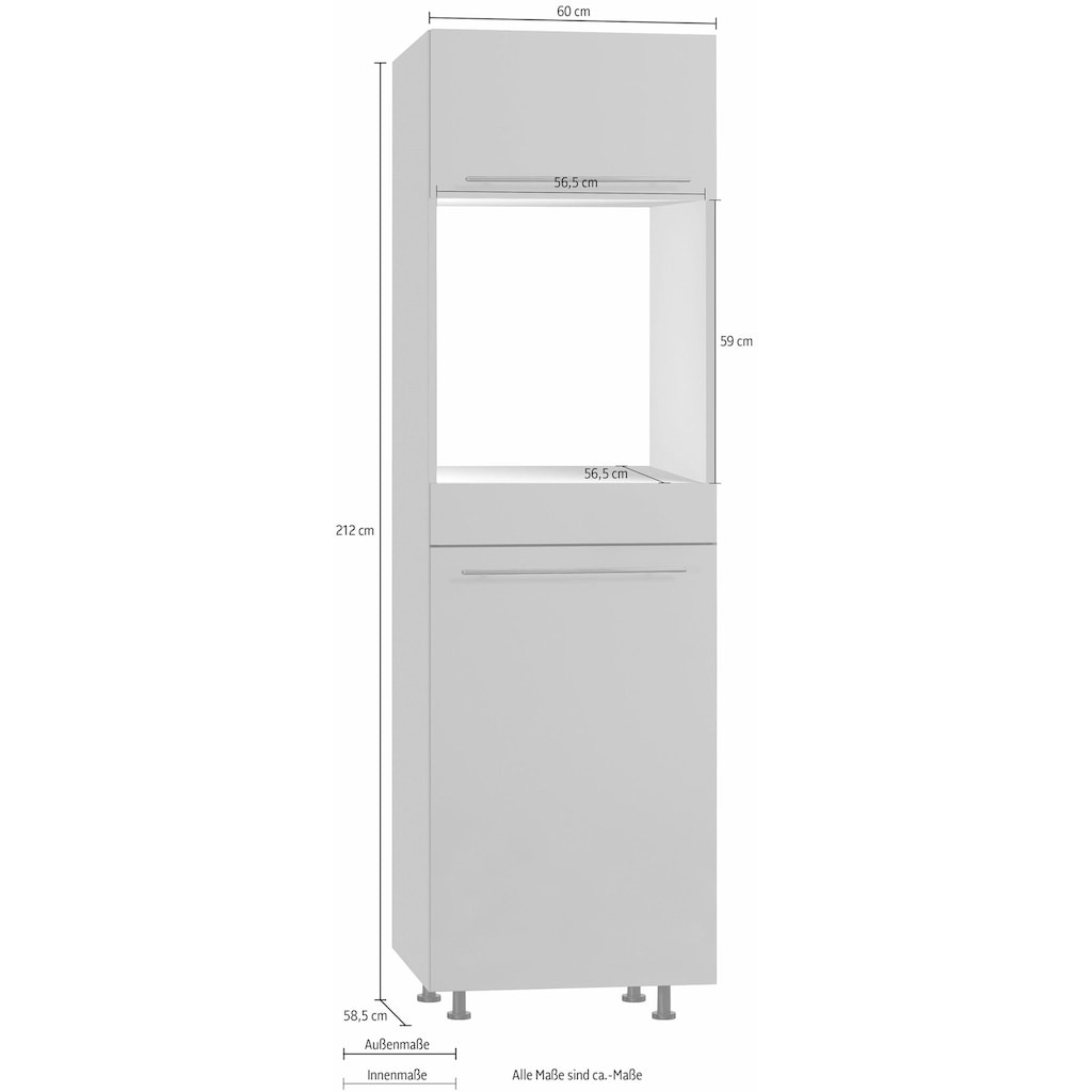 OPTIFIT Backofen/Kühlumbauschrank »Bern«