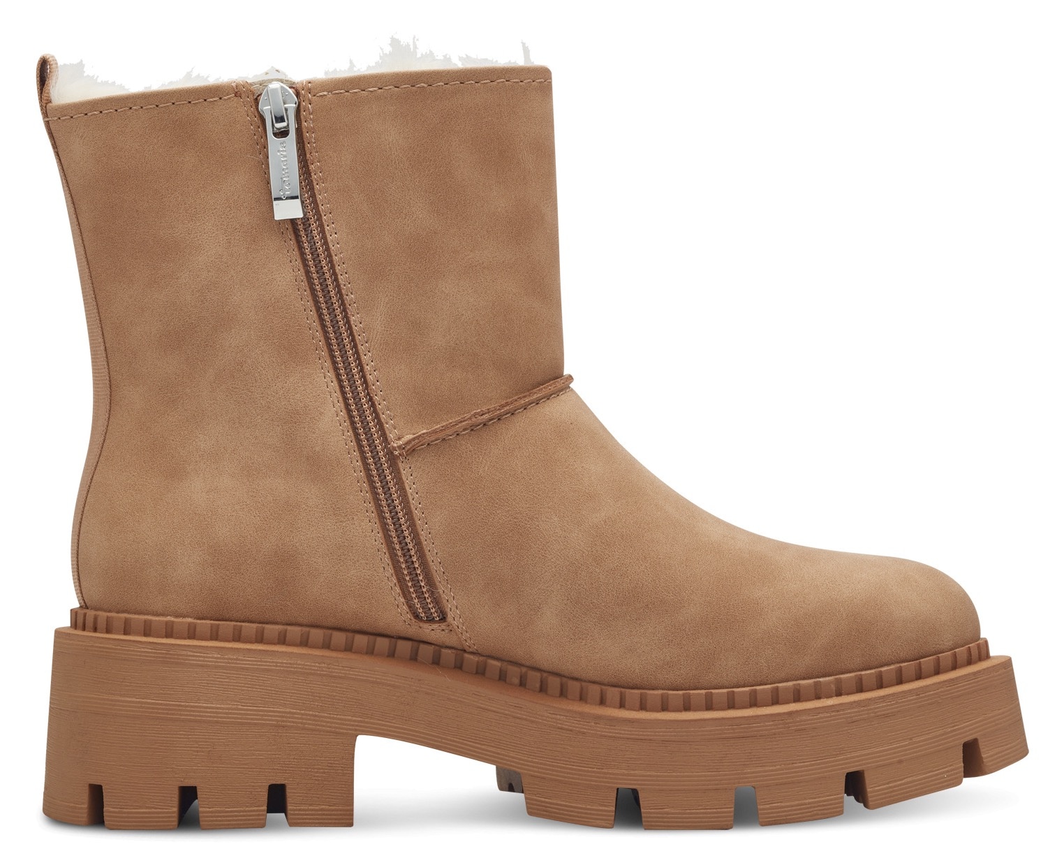 Tamaris Winterboots, Blockabsatz, Winterstiefelette, Outdoorschuh mit Duo Tex-Ausstattung