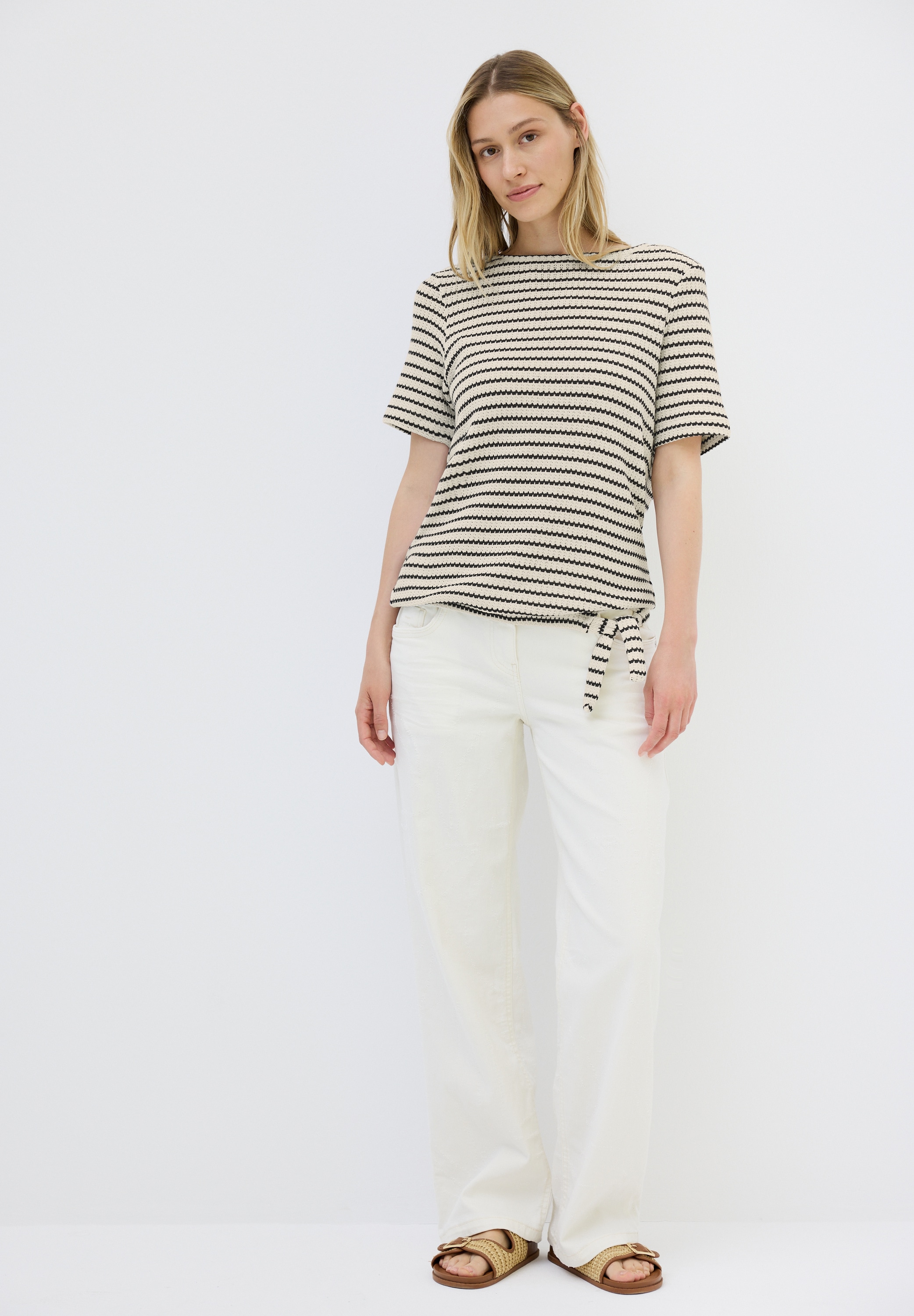 Cecil T-Shirt, aus Baumwolle mit Stretchante