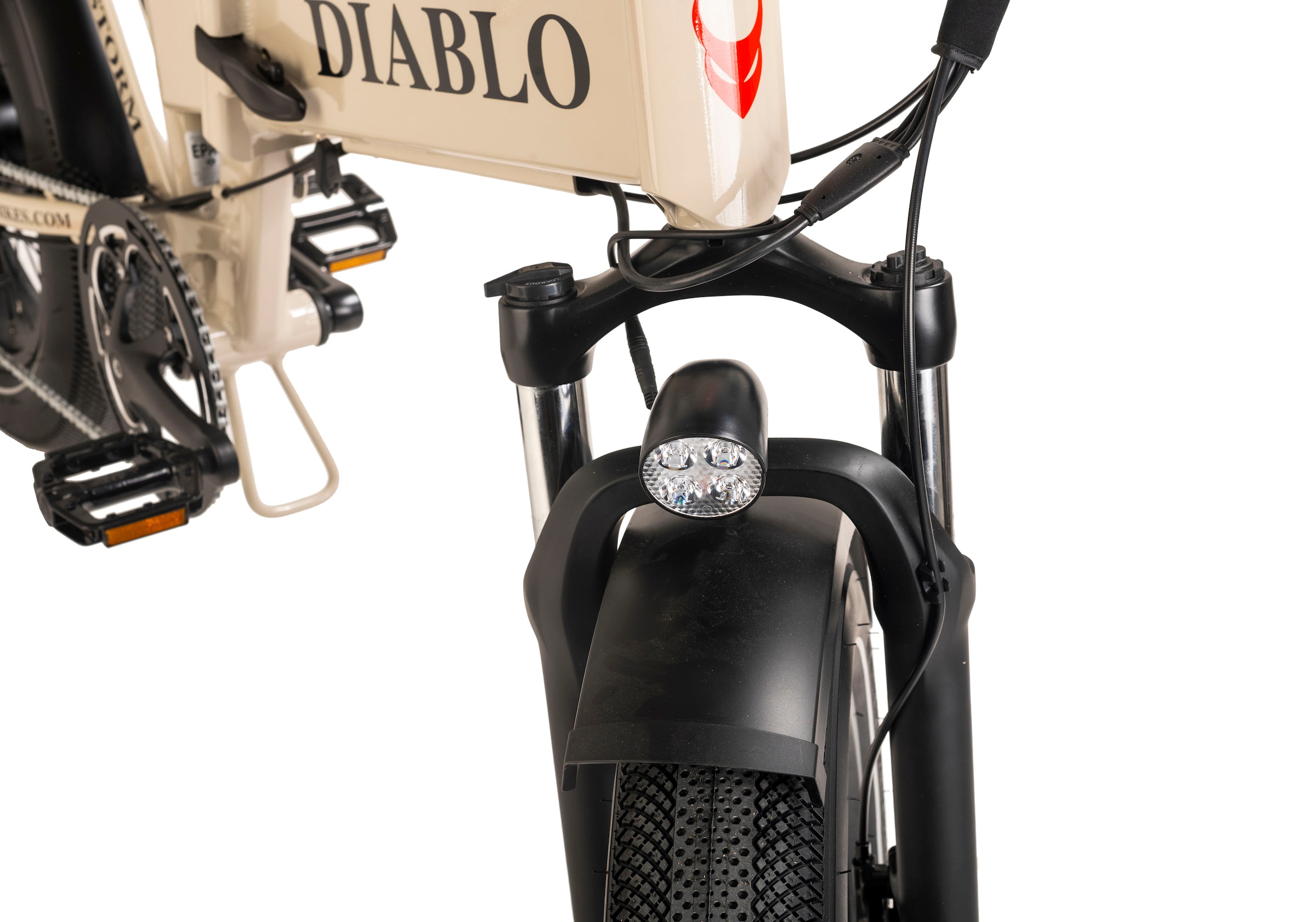 DIABLO BIKES E-Bike »Storm«, 7 Gang, Shimano, Tourney, Heckmotor 250 W, Pedelec