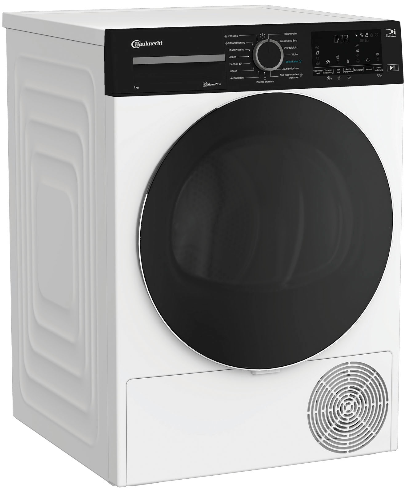 BAUKNECHT Wärmepumpentrockner "BT 86B WB" IronEase – Bügelfrei auf Knopfdruck