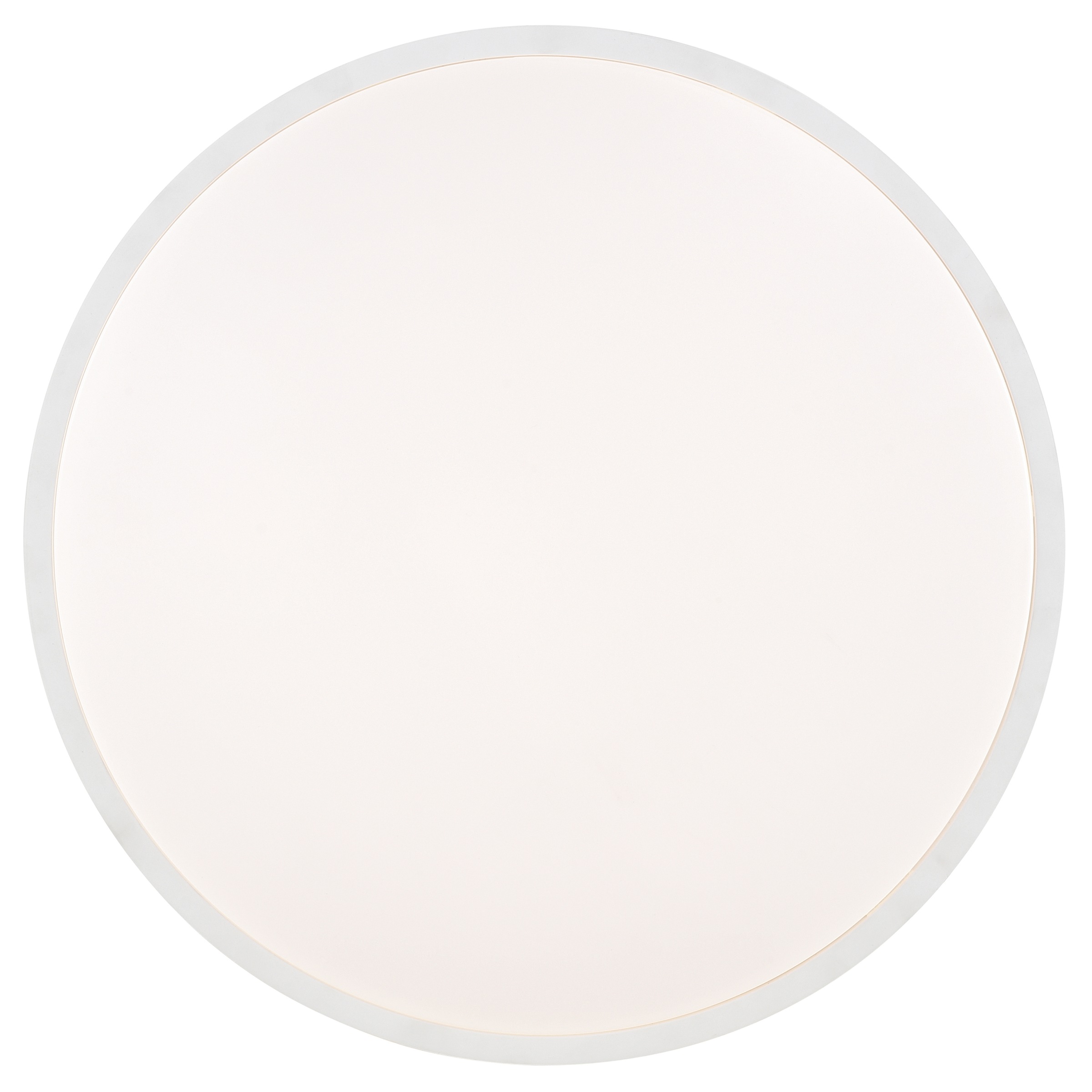 Brilliant LED Deckenleuchte »Solistra« LED-Modul 1 Stk. Warmweiß Ø 45 cm, 2950 lm 3000 K, Backlight-Lichteffekt, 3 Lichtmodi, weiß
