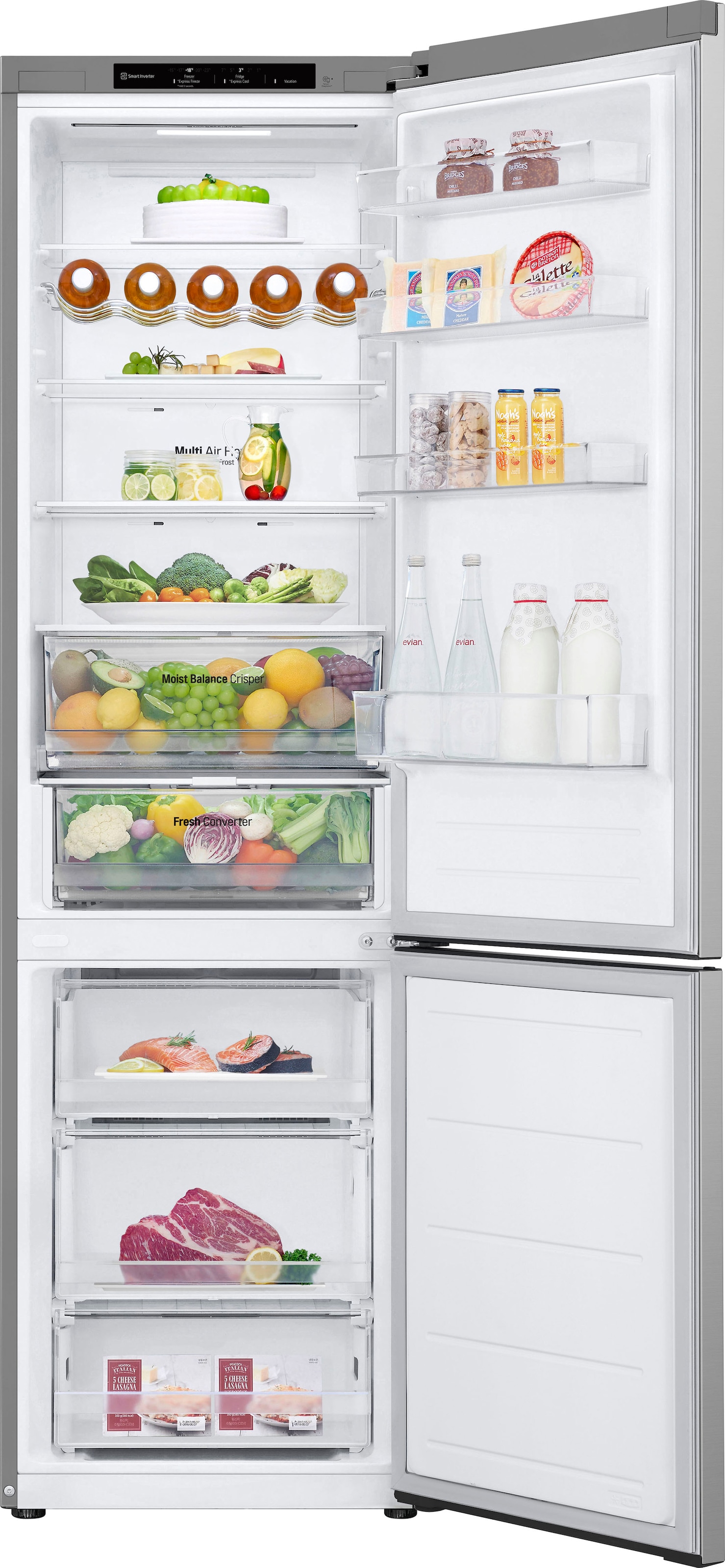 LG Kühl-/Gefrierkombination »GBV3200CPY«, GBV3200CPY, 203 cm hoch, 59,5 cm breit