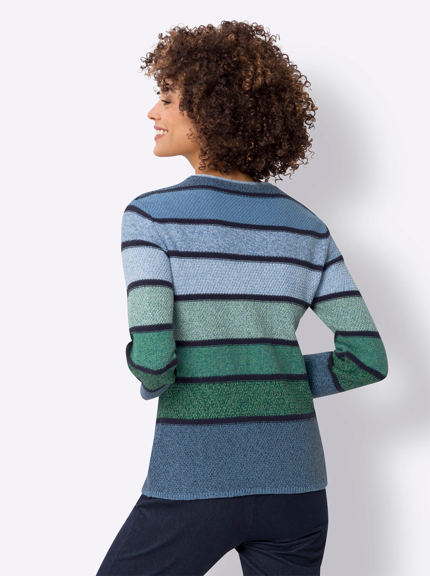 Thumbnail - Classic Basics Strickpullover "Langarm-Pullover"