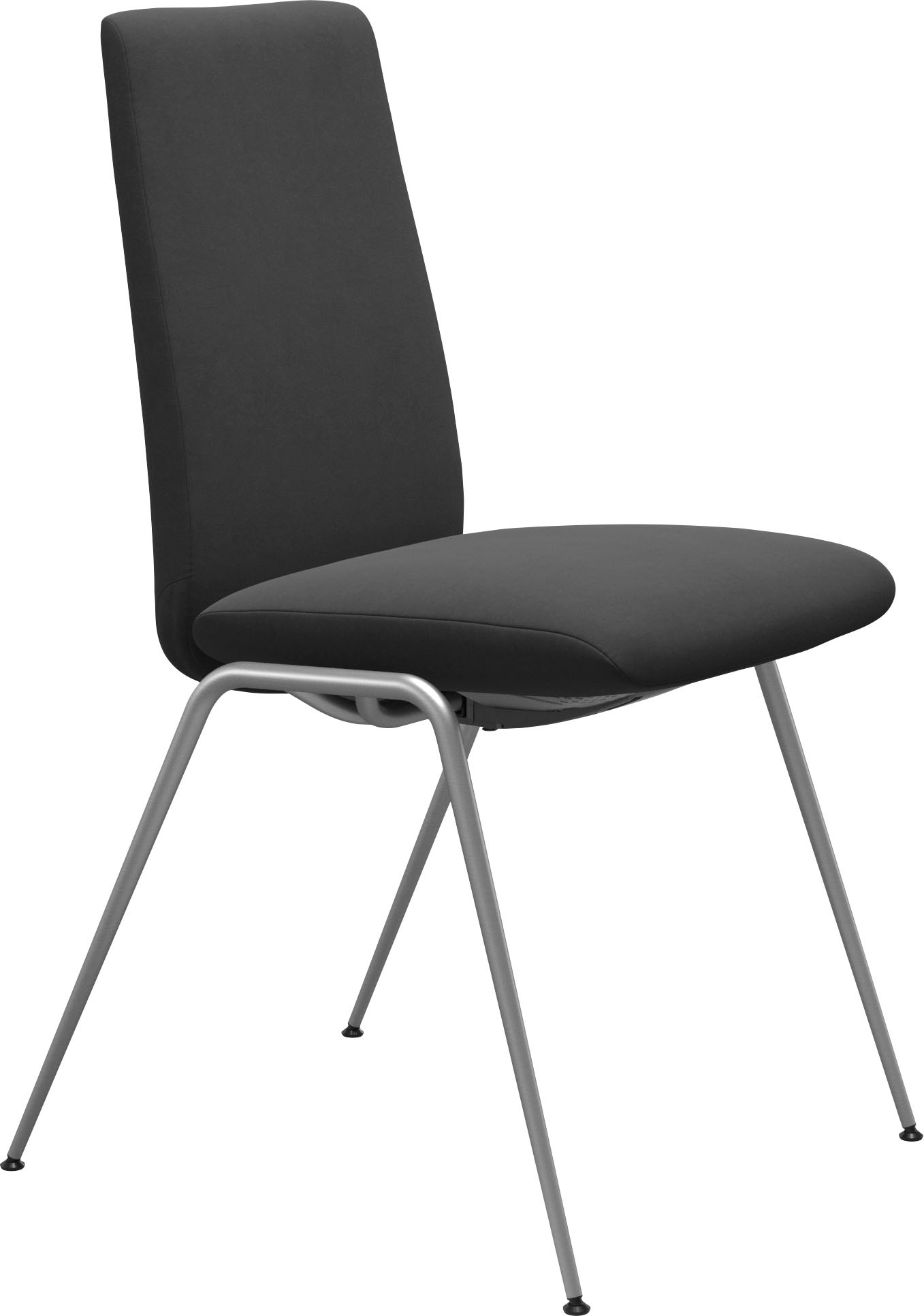 Stressless Polsterstuhl "Laurel", Microfaser DINAMICA, Low Back, Größe M, mit Beinen aus Stahl in Chrom matt