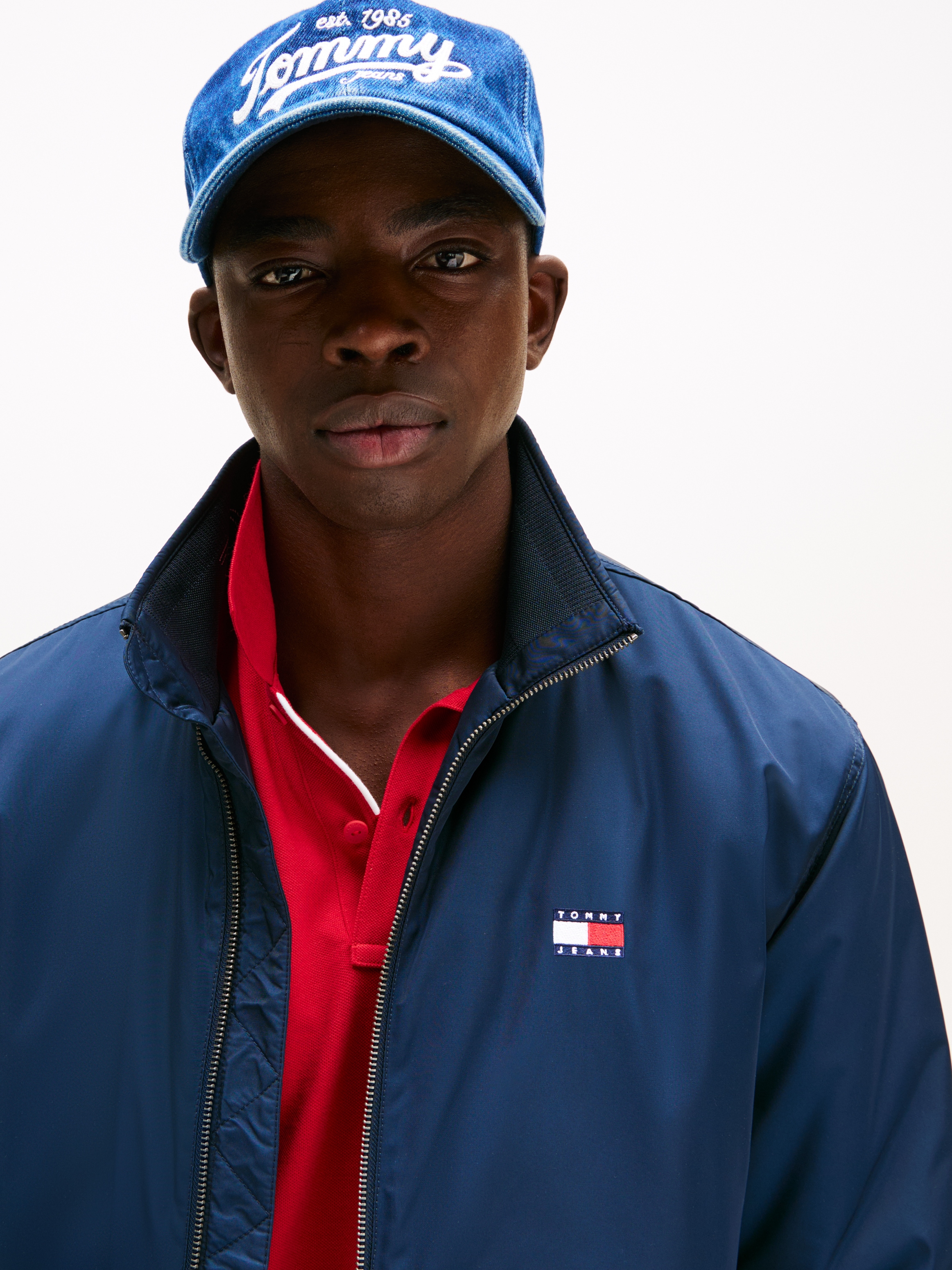 Tommy Jeans Blouson »TJM ESSENTIAL PADDED JACKET EXT«, glänzend, Stretchbündchen, Stehkragen