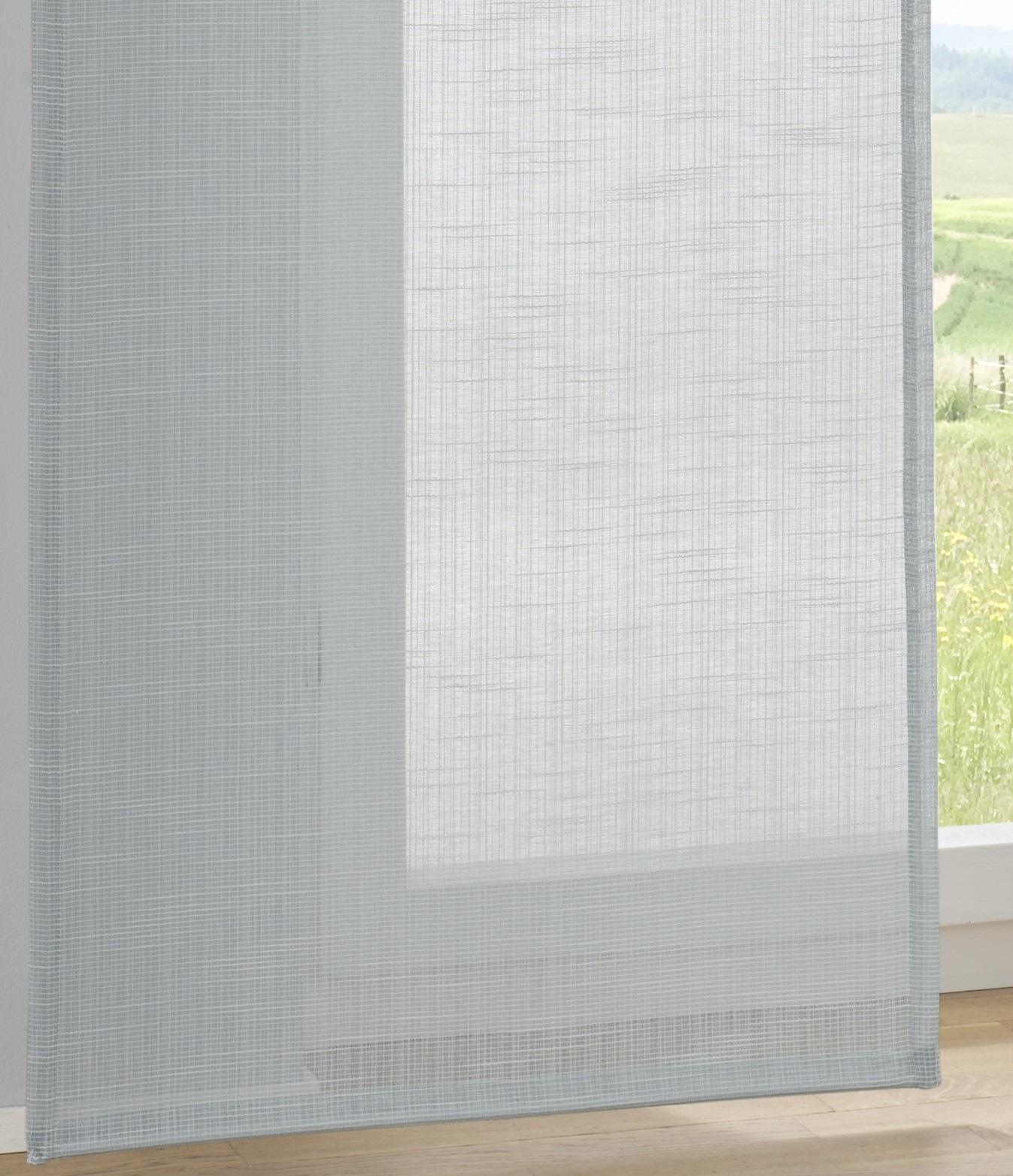 Thumbnail - Kutti Schiebegardine "Boston Schiebevorhang" Paneelwagen 1 Stk. tlg. Schiebevorhang uni (1 St)