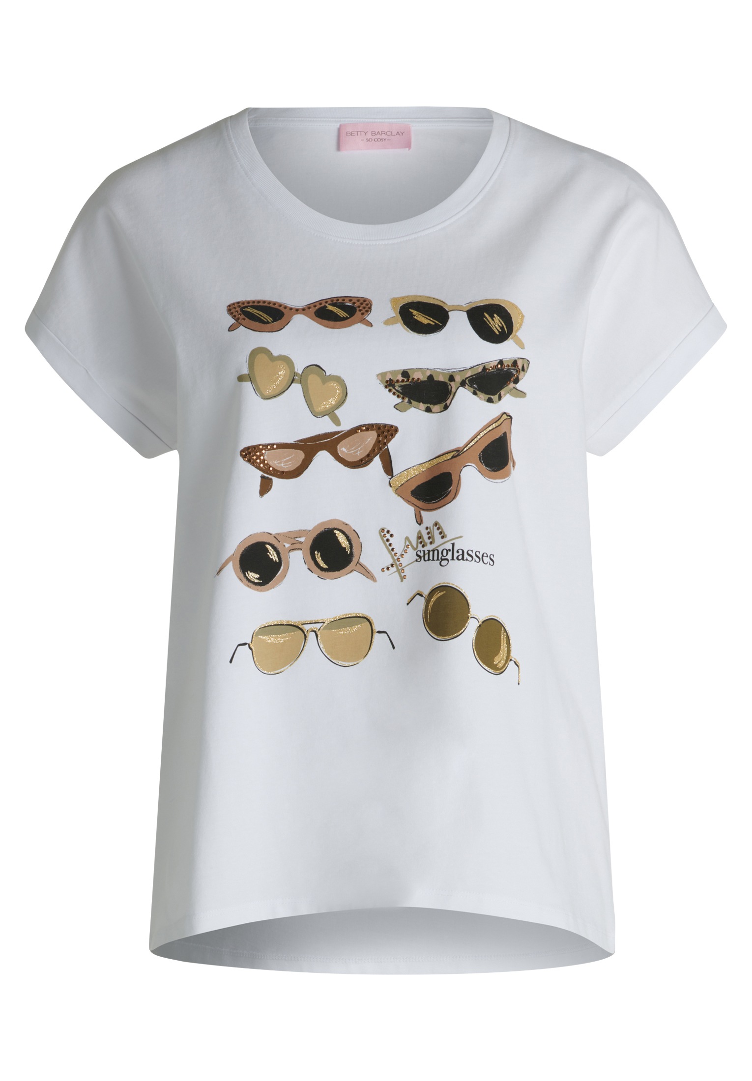 Betty Barclay Kurzarmshirt "Betty Barclay Casual-Shirt mit Aufdruck", (1 tl günstig online kaufen