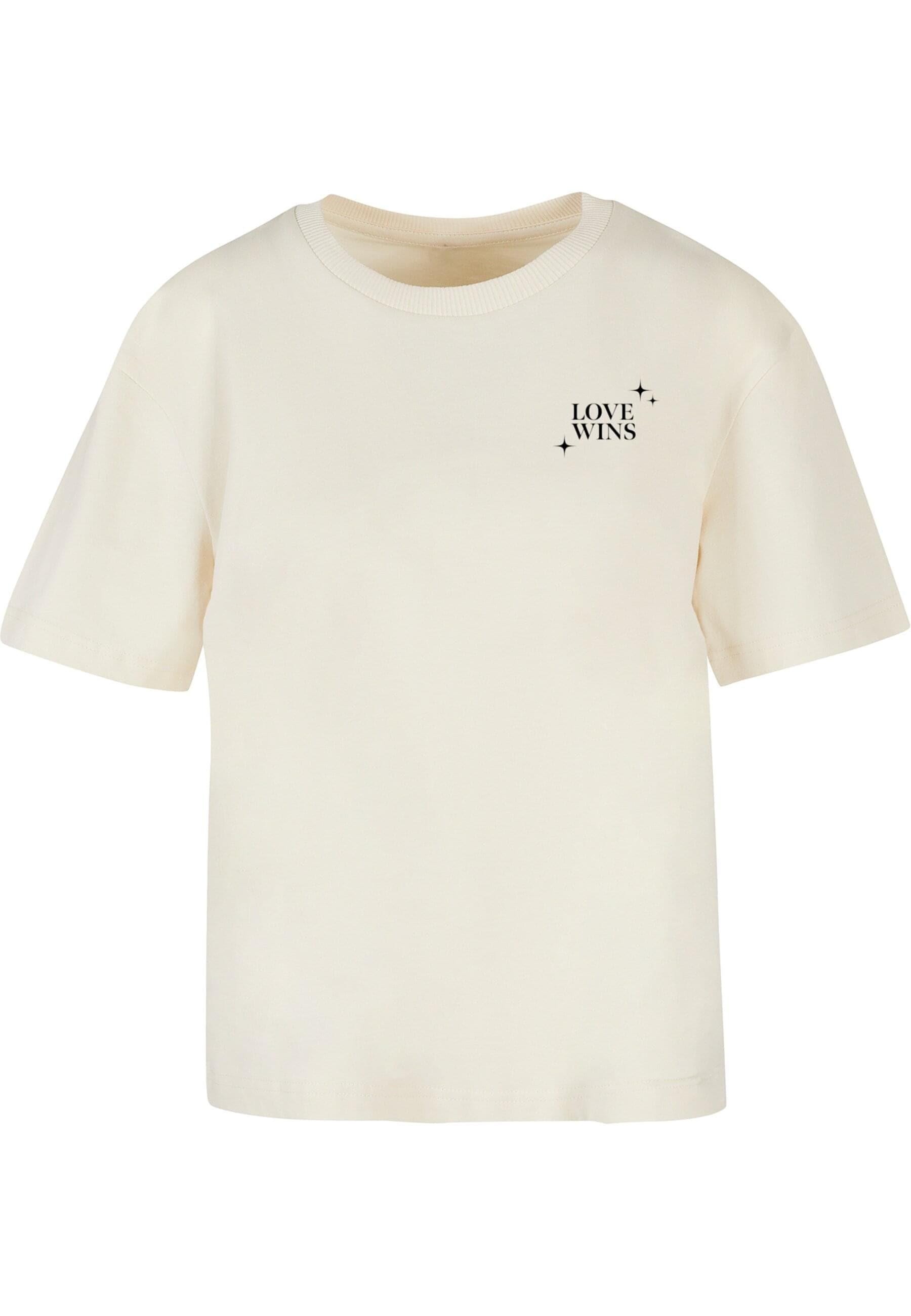 Miss Tee T-Shirt "Miss Tee Gradient Heart Pride Tee" 1 Stk. tlg. günstig online kaufen