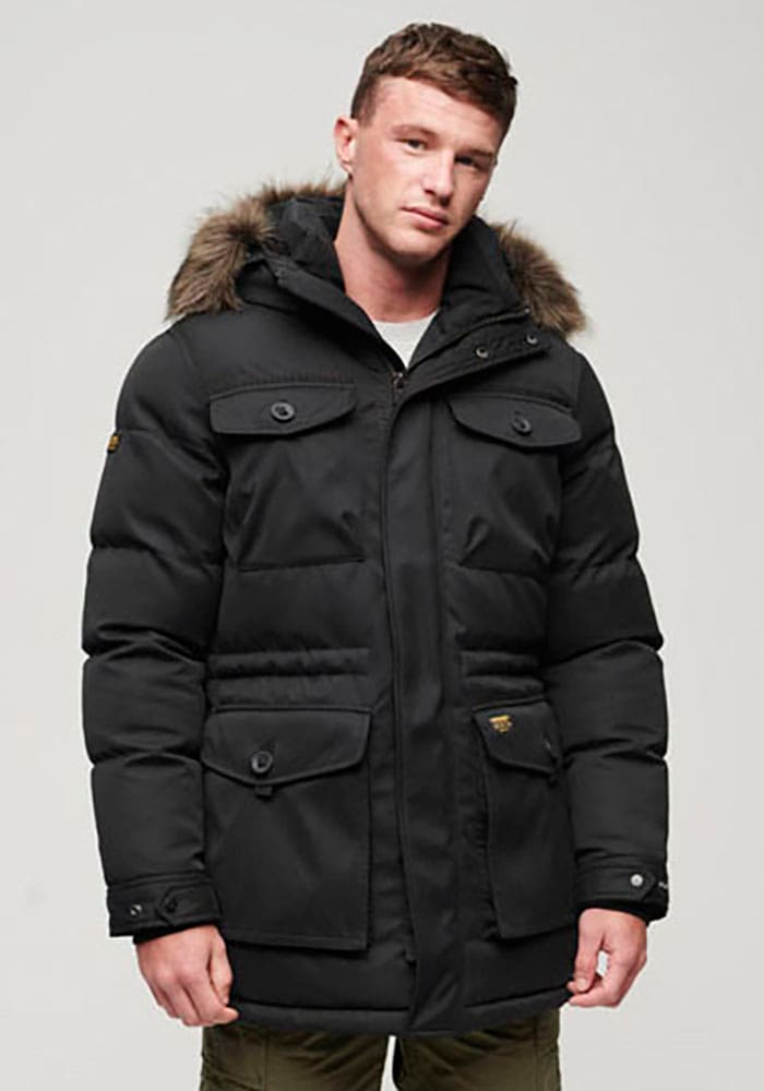 Steppjacke »CHINOOK FAUX FUR PARKA«