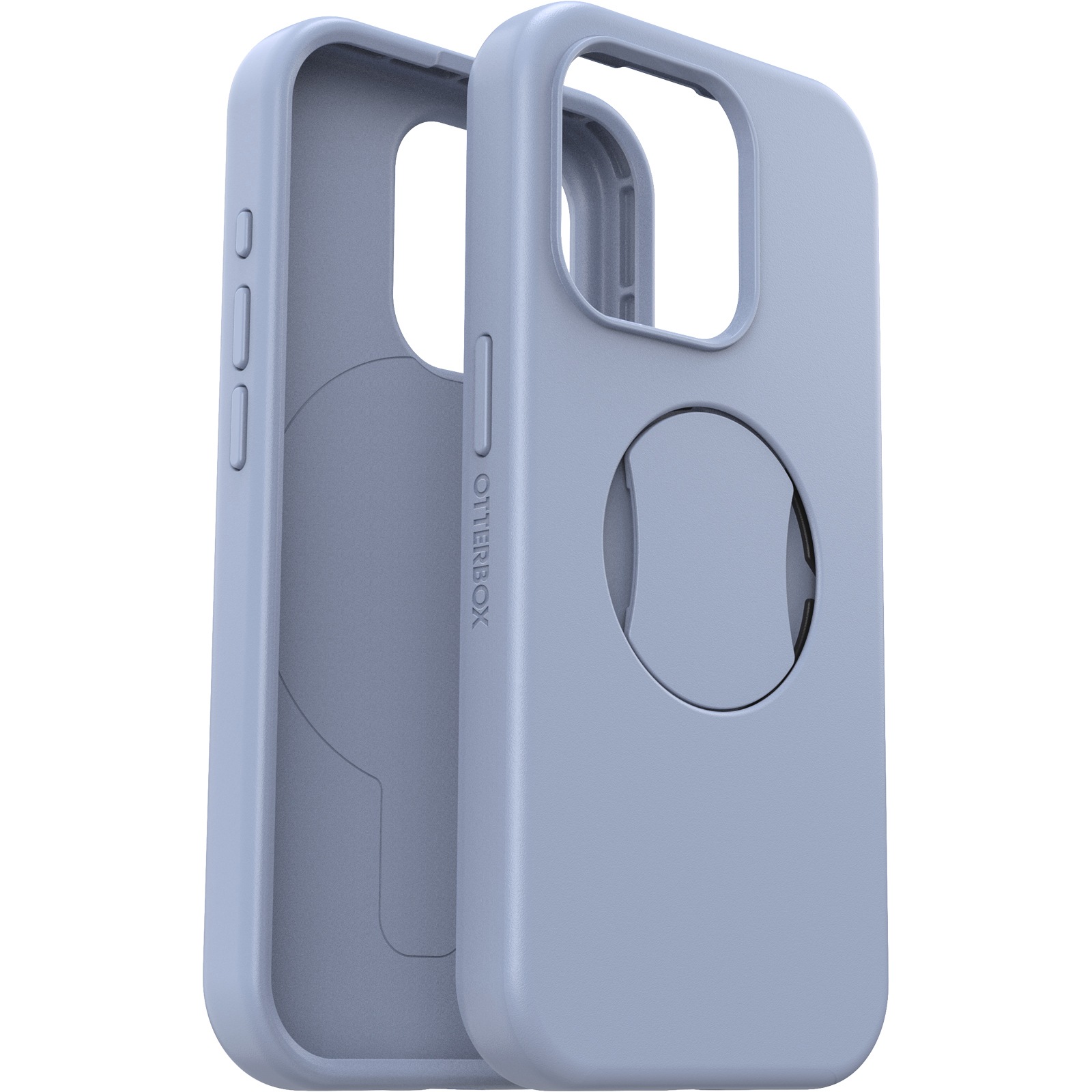 Otterbox Backcover »OtterGrip Symmetry Hülle für Apple iPhone 15 Pro für MagSafe«, Apple iPhone 15 Pro, Sturzsichere, schützende Hülle mit eingebautem Griff, 3x getestet