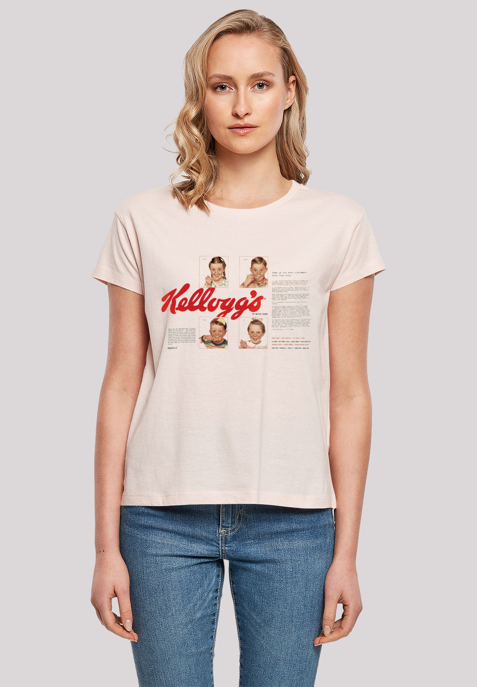 F4NT4STIC T-Shirt "Kelloggs Corn Flakes Cereal Box Children Retro" Premium günstig online kaufen