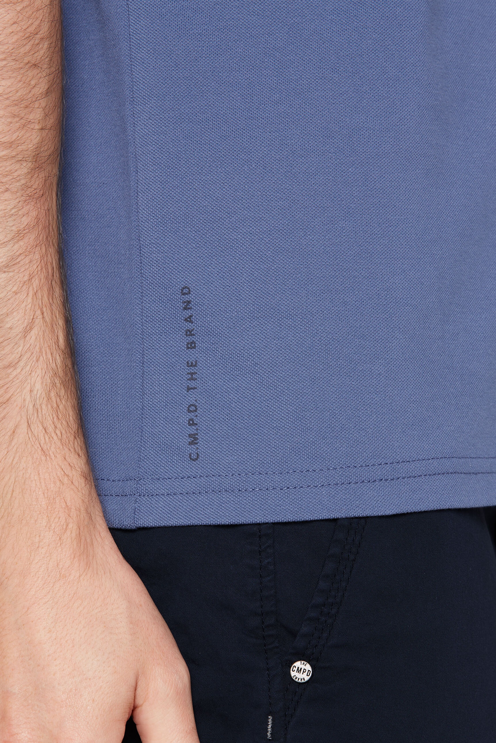 CMPD Poloshirt, aus Baumwolle