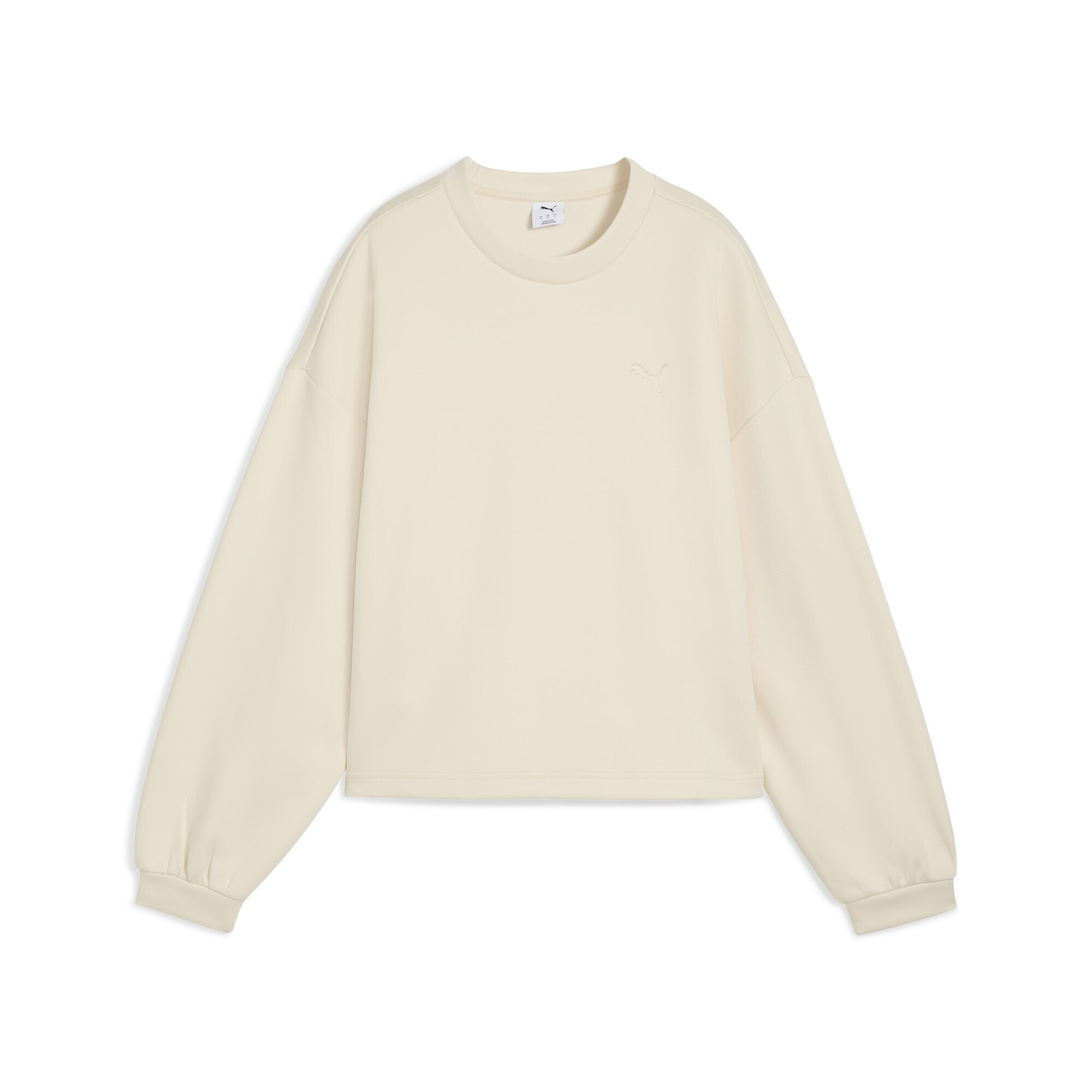 PUMA Sweatshirt "Wardrobe Essentials Oversized Sweatshirt Damen" günstig online kaufen