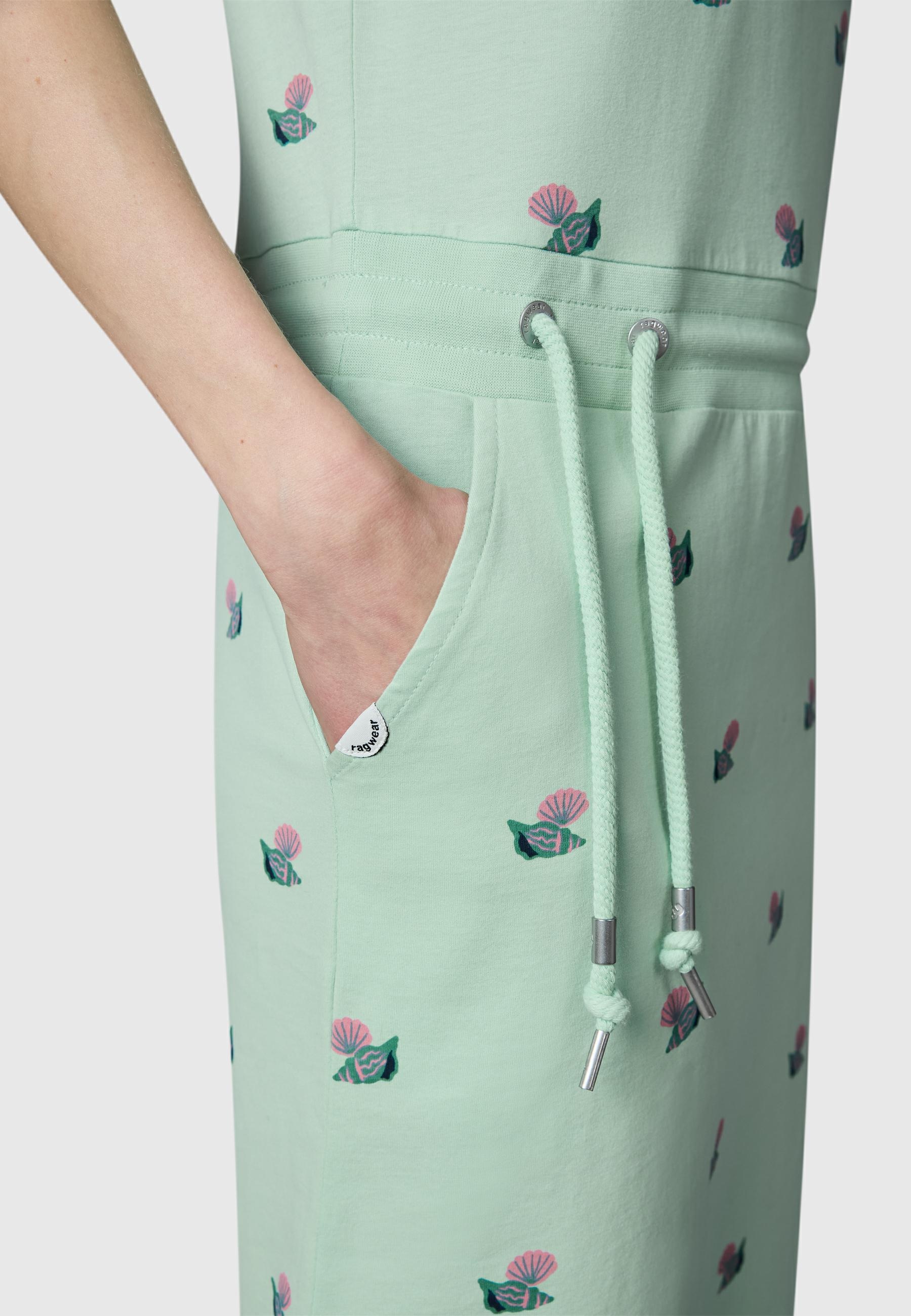 Ragwear Sommerkleid »Penellope Print YOUMODO« Außentaschen | Eingrifftaschen leichtes Strand-Kleid mit stylischem Print