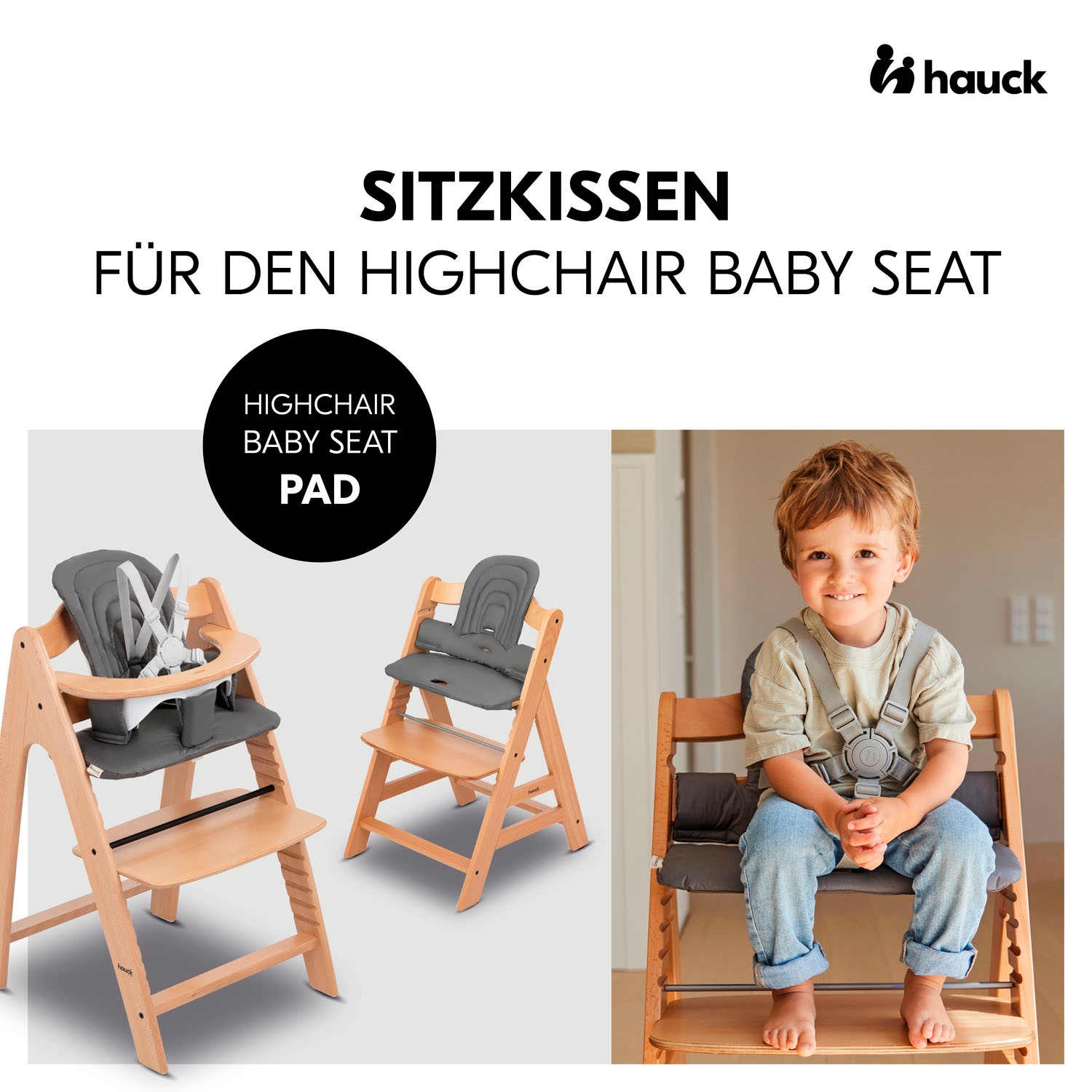 Hauck Kinder-Sitzauflage »Highchair Baby Seat Pad«