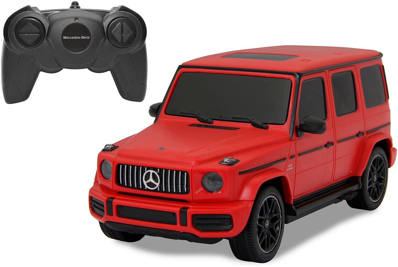RC-Auto »Deluxe Cars, Mercedes-AMG G63, 1:24, rot, 2,4GHz«
