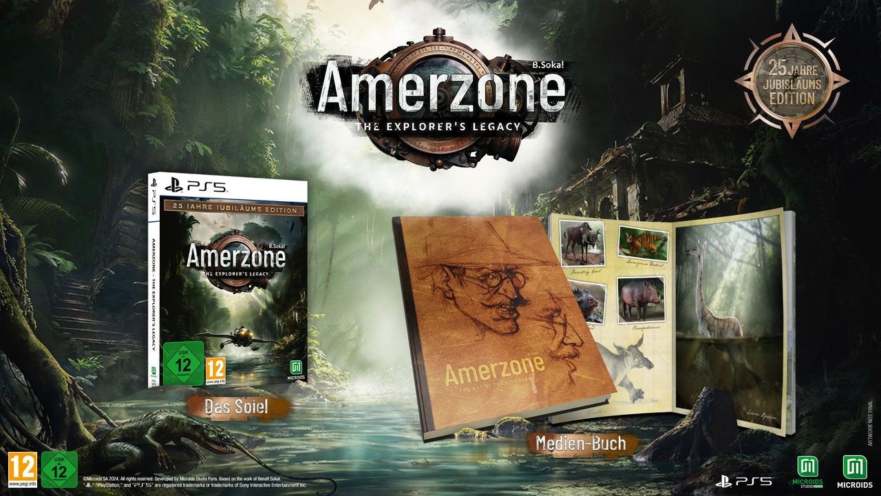 Astragon Spielesoftware »Amerzone Remake: The Explorer's Legacy - 25 Jahre Jubiläums Edition«, PlayStation 5