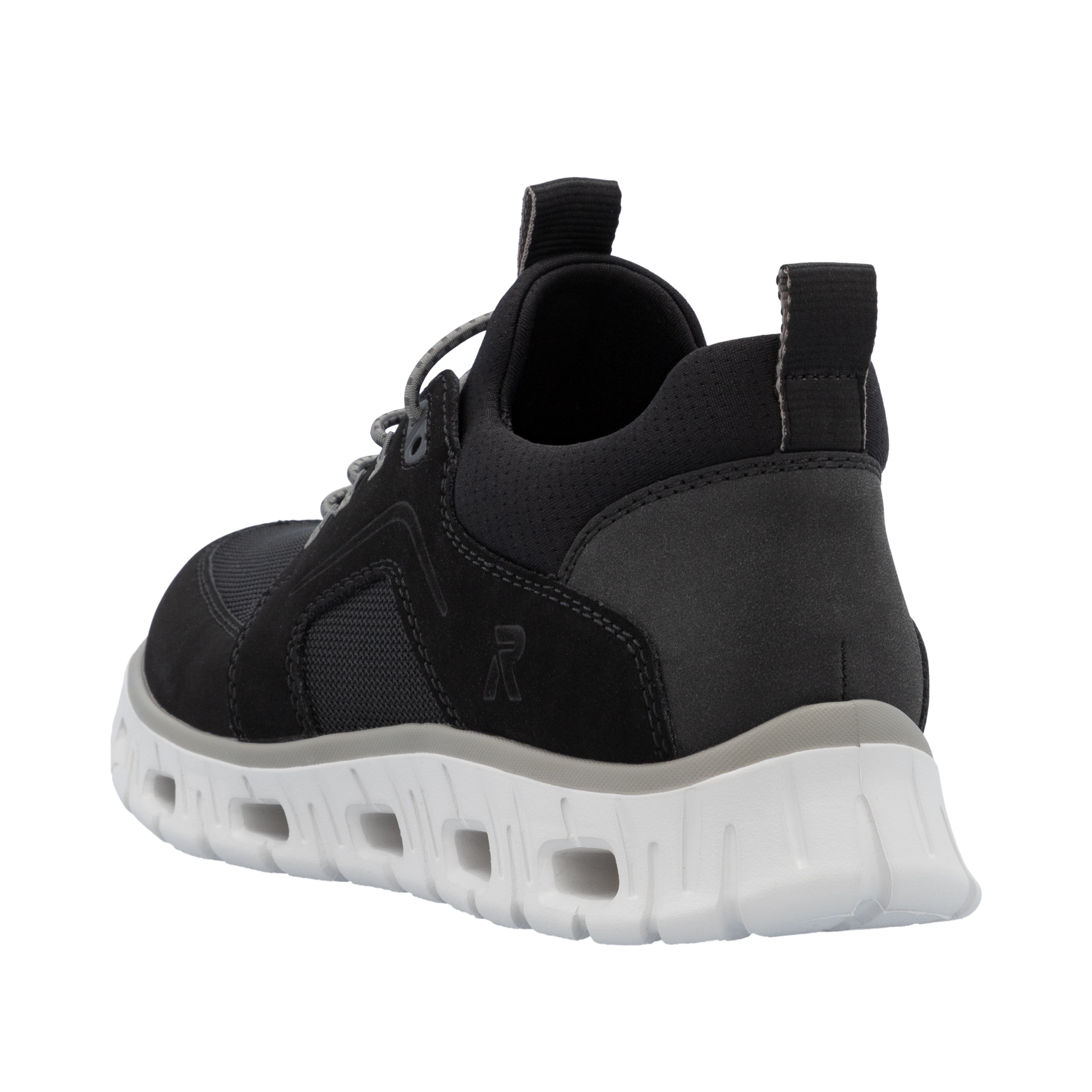 RIEKER Sport Slip-On Sneaker, Freizeitschuh, Halbschuh, Slipper mit Anziehlaschen