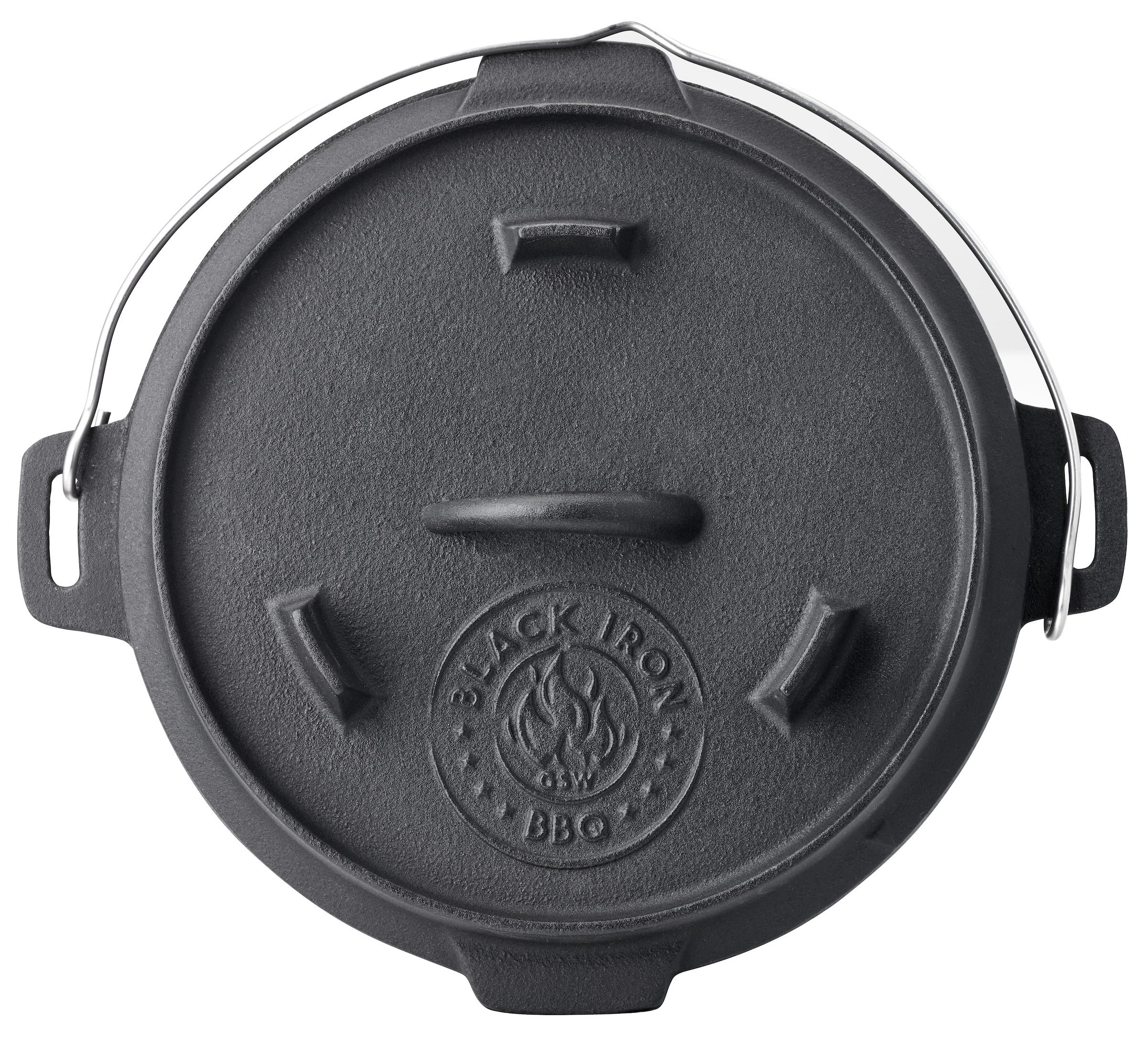 GSW Feuertopf »Black Iron BBQ« 1 tlg. tlg. Gusseisen