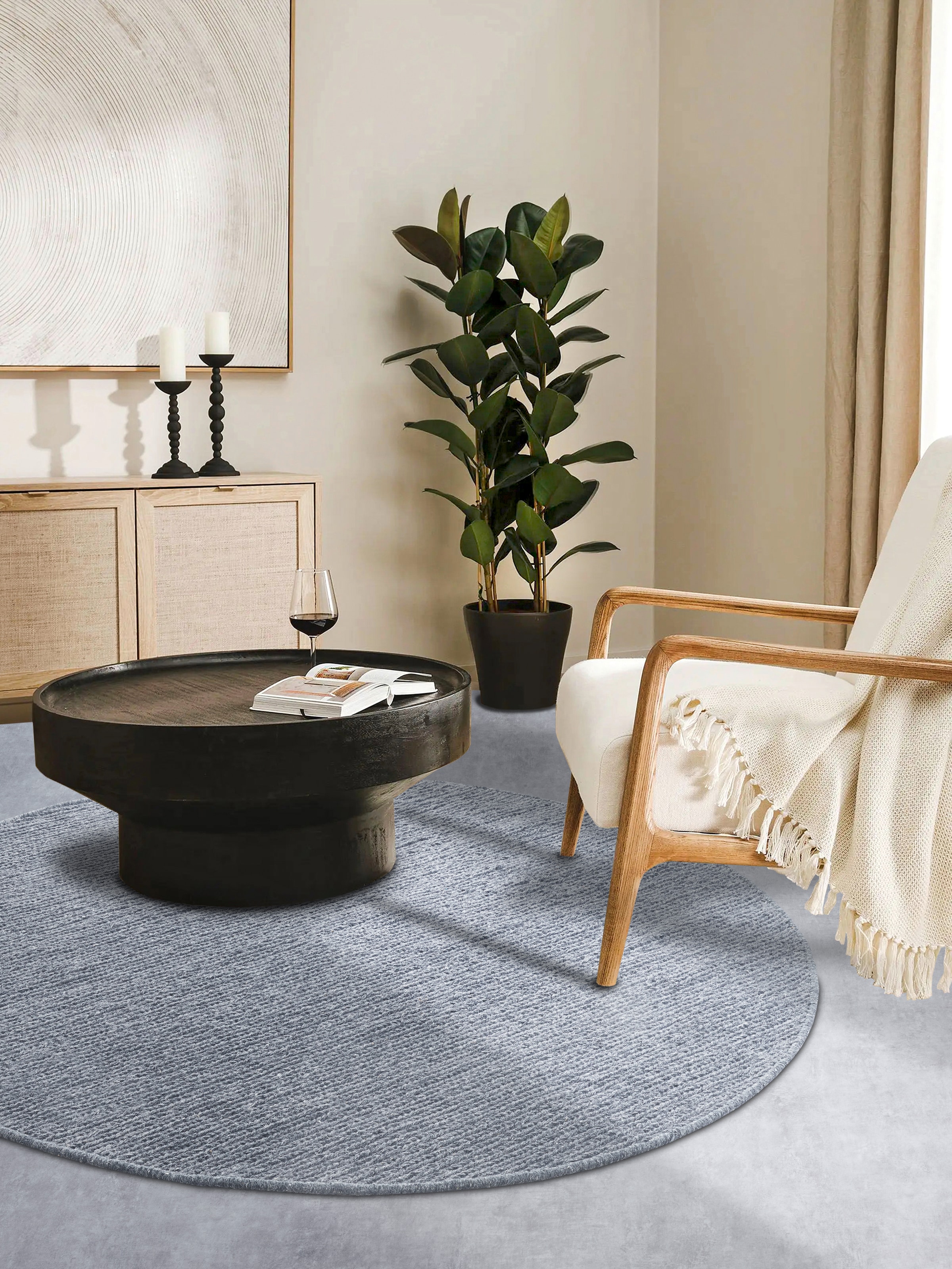 Villeroy & Boch Wollteppich »Francois«, rechteckig, 7 mm Höhe, in rund, oval, Läufer, handgewebt, Wolle, Wohnzimmer, Schlafzimmer