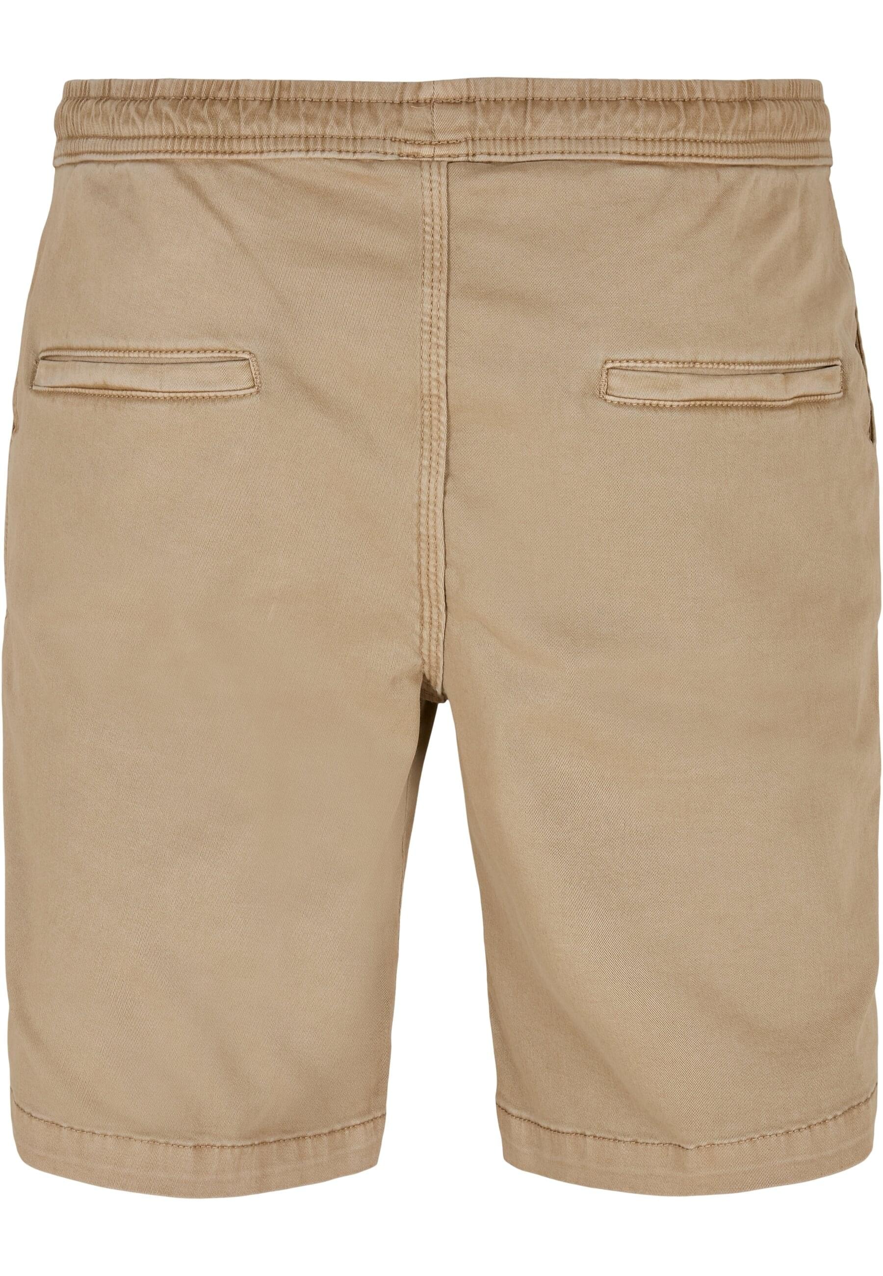 URBAN CLASSICS Stoffhose »Urban Classics Herren Stretch Twill Joggshorts«, (1 tlg.)