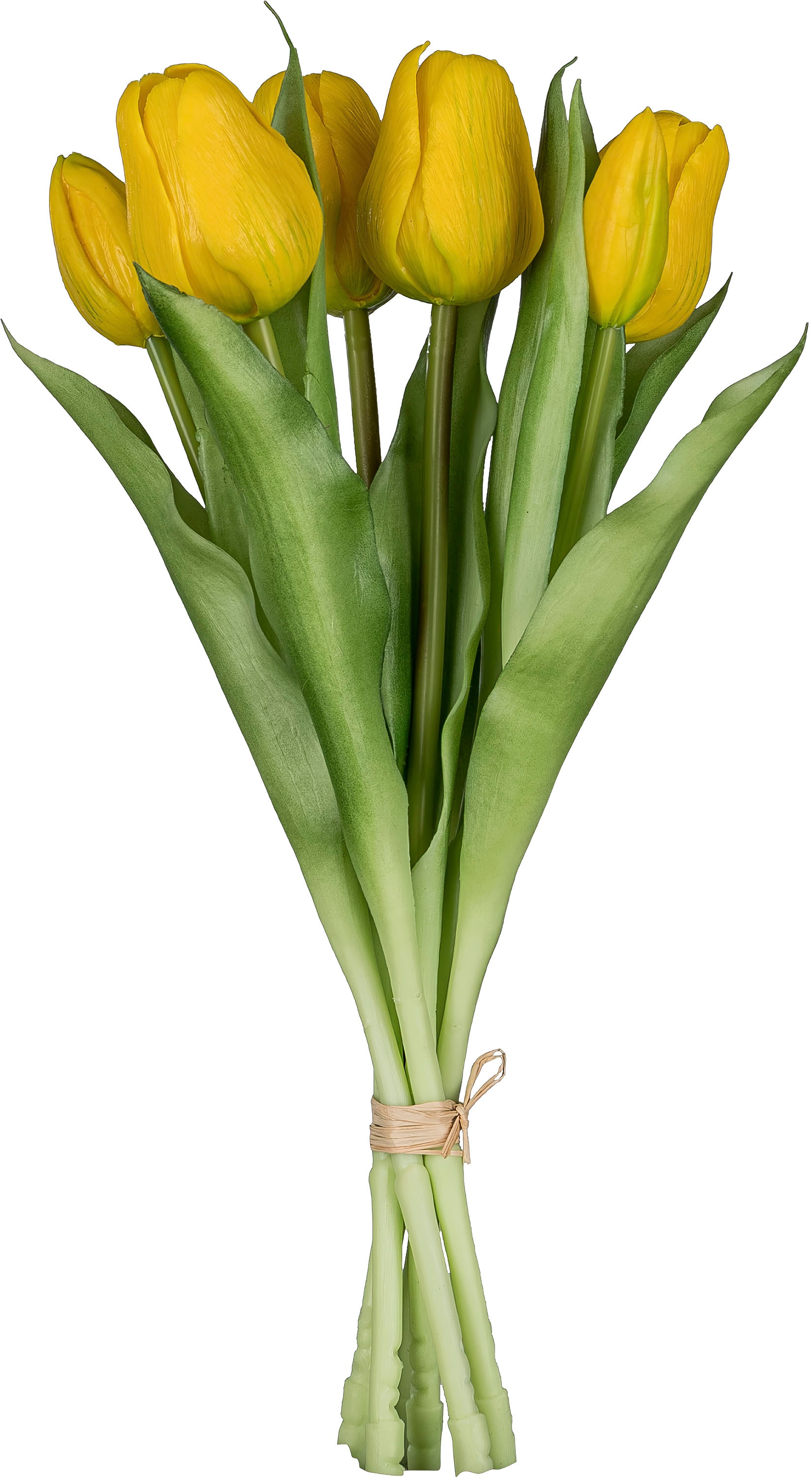 Creativ green Kunsttulpe "Tulpenbund" aus 6 Einzelstielen