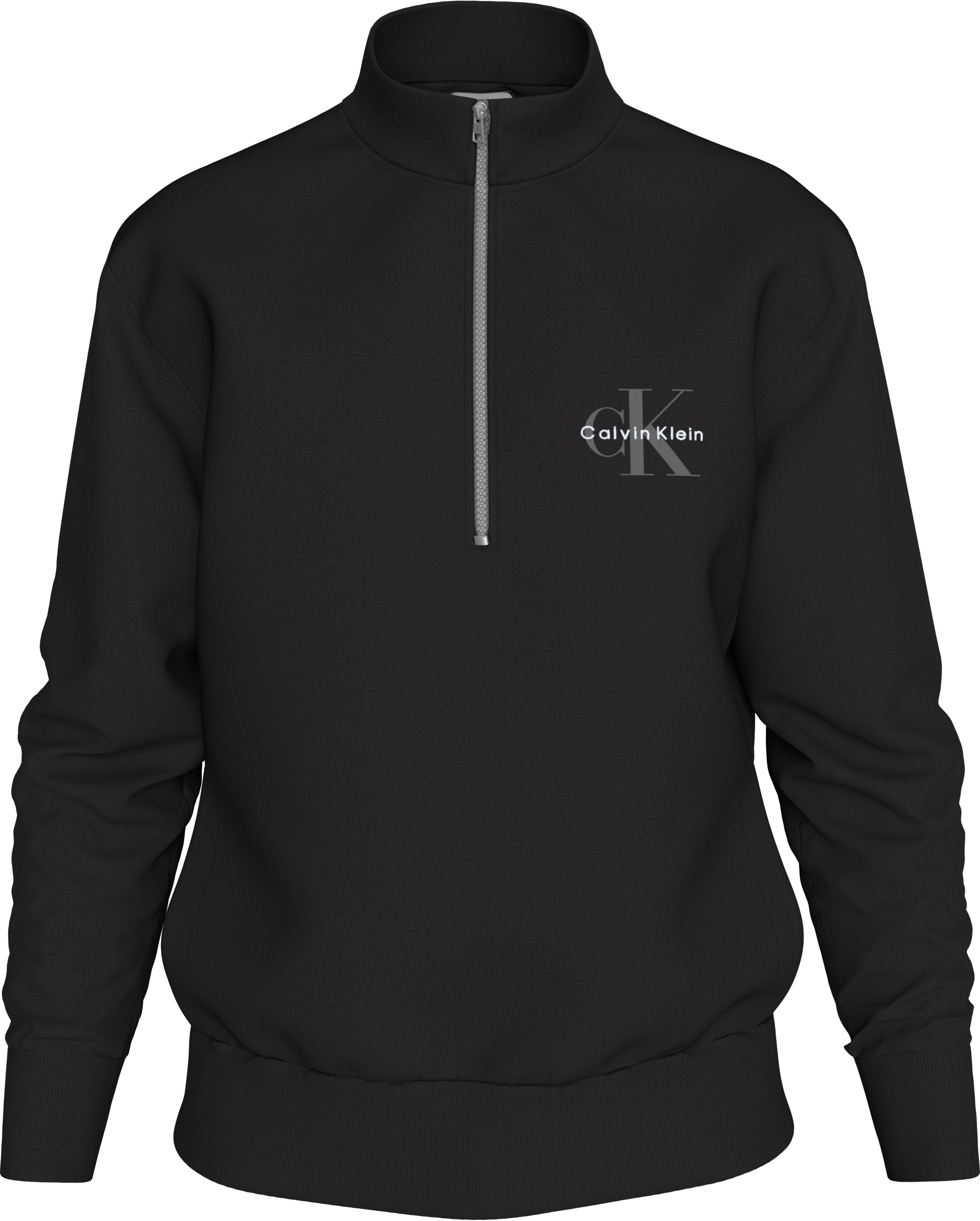 Calvin Klein Jeans Sweatshirt "LS EU 350TERRY MICRO MONOLOGO QT", Regular f günstig online kaufen