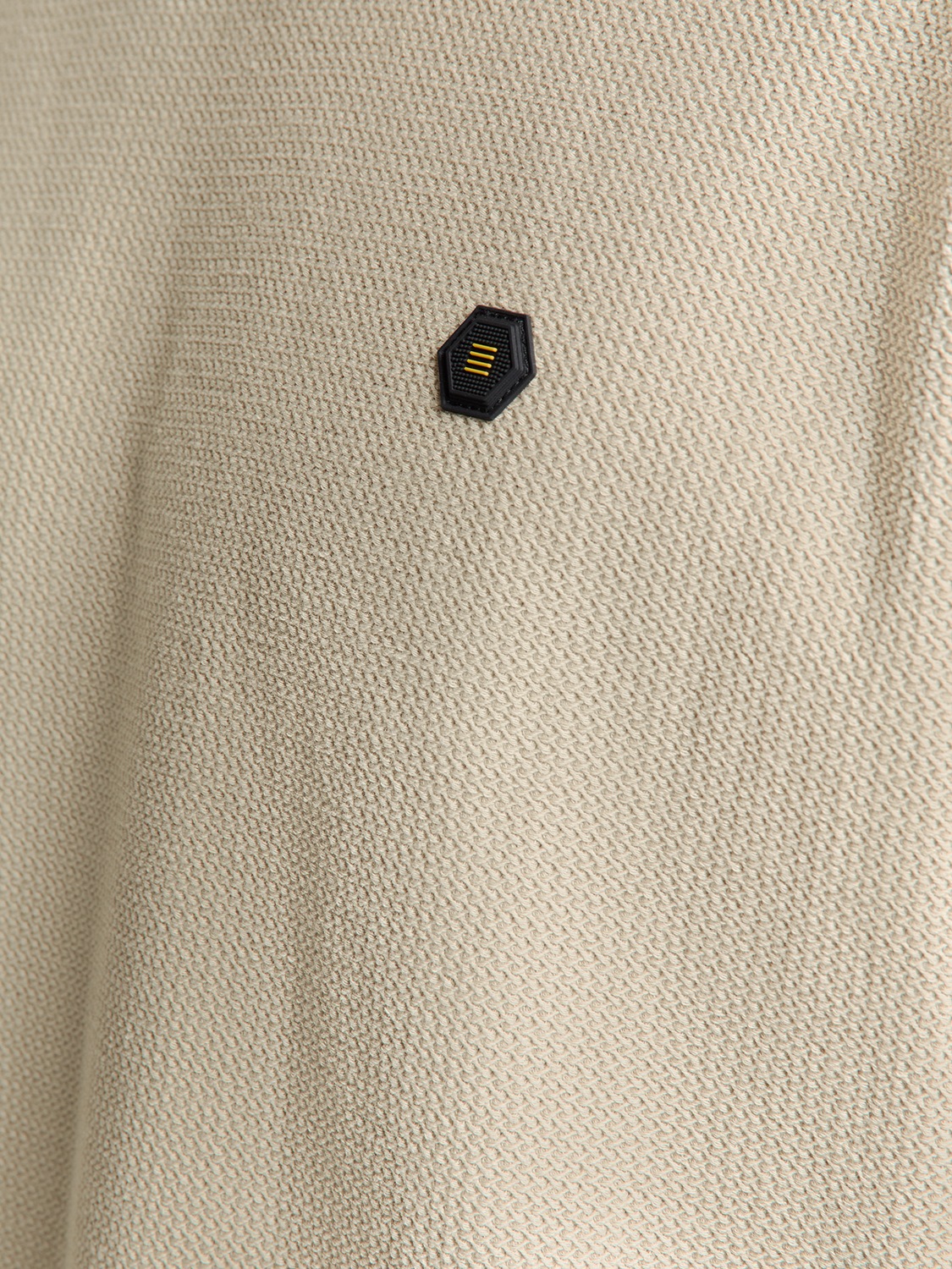 NO EXCESS T-Shirt »No Excess Jacquard crewneck t-shirt«