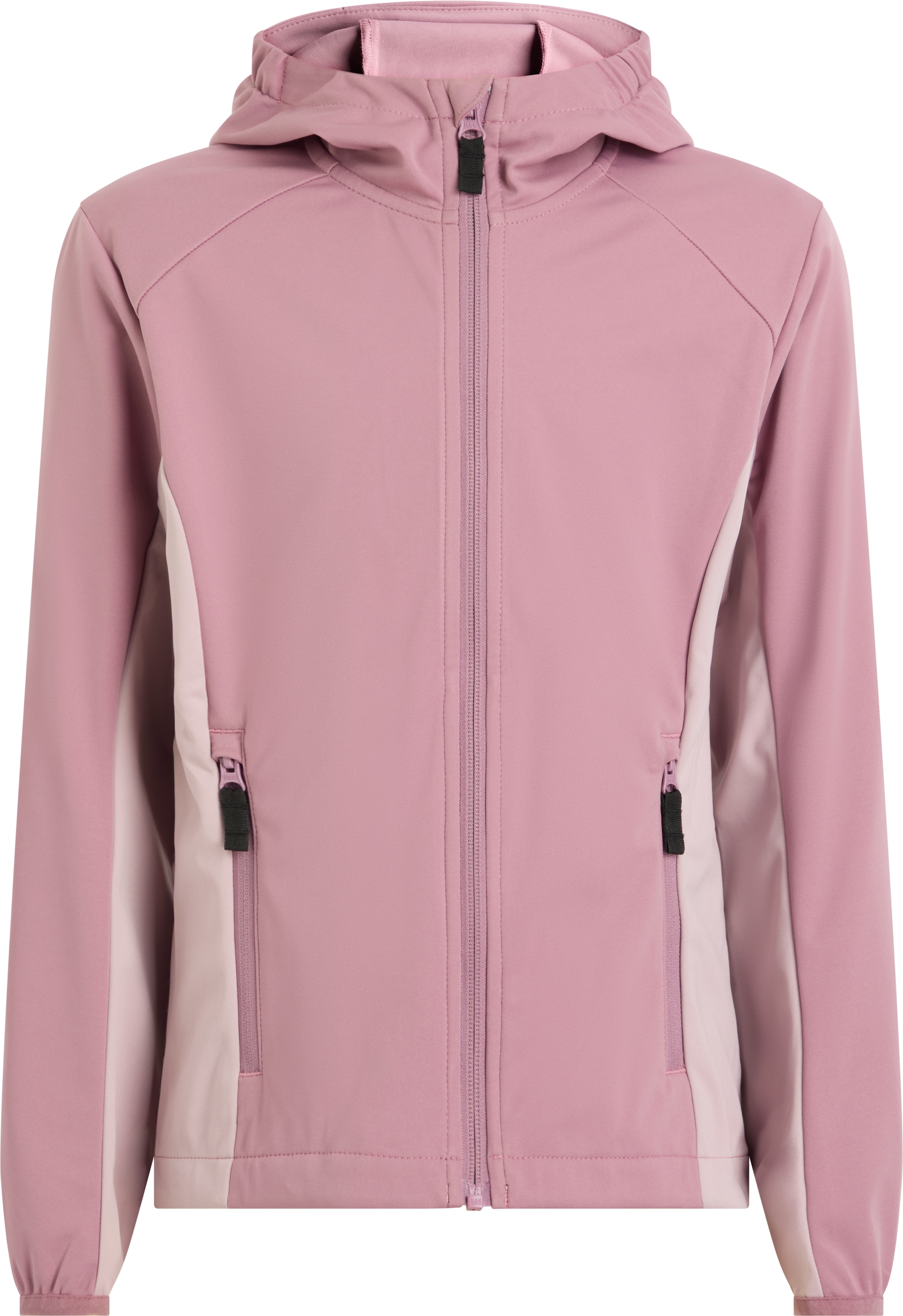 McKINLEY Outdoorjacke »DA.-UNTERJACKE ABE LT G« mit Kapuze mit kontrastfarbigen Einsätzen, Mit Kapuze