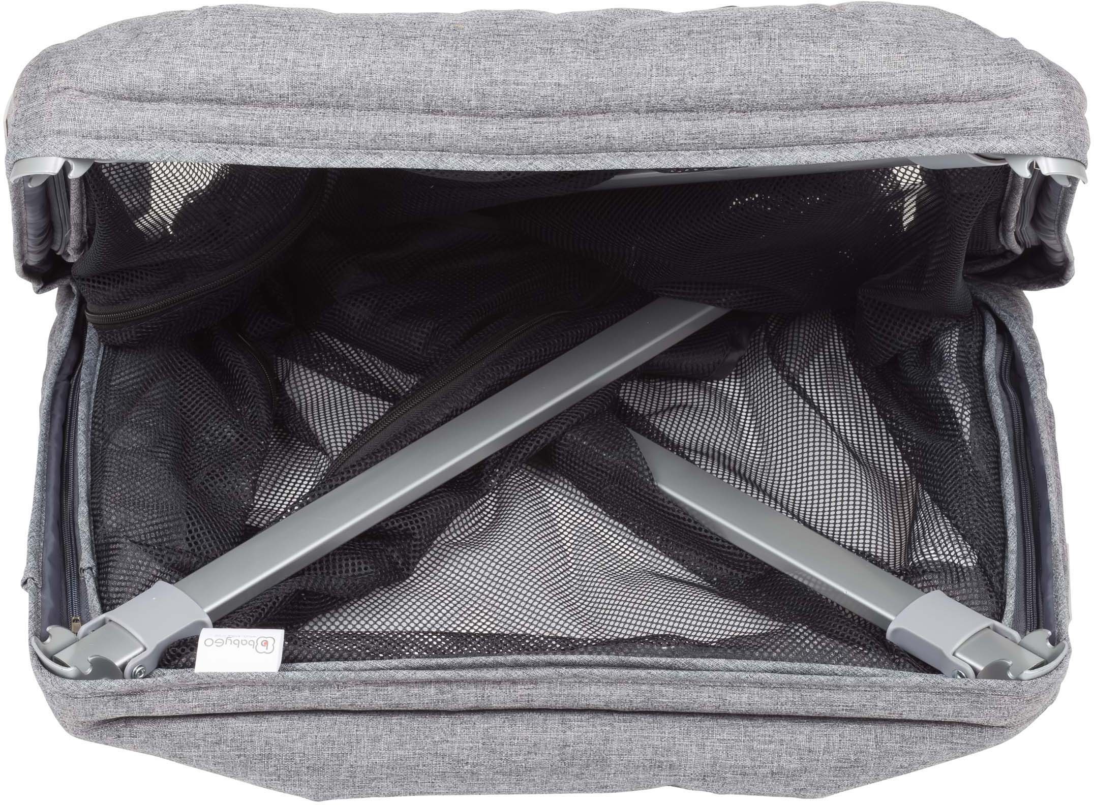 BabyGo Baby-Reisebett "Dreams II, grey" faltbar günstig online kaufen