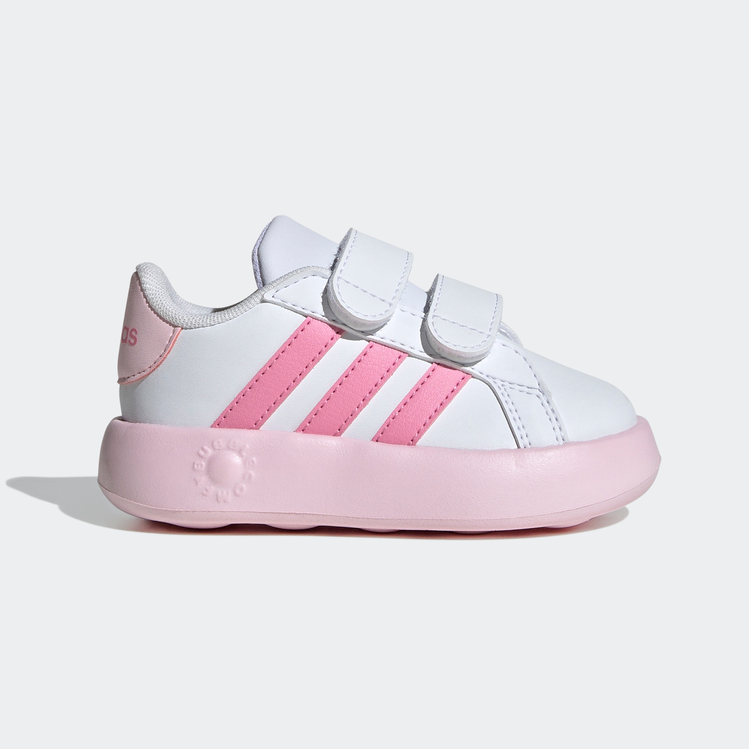 adidas Sportswear Klettschuh »GRAND COURT 2.0 KIDS«, Design auf den Spuren des adidas Superstar, für Kinder