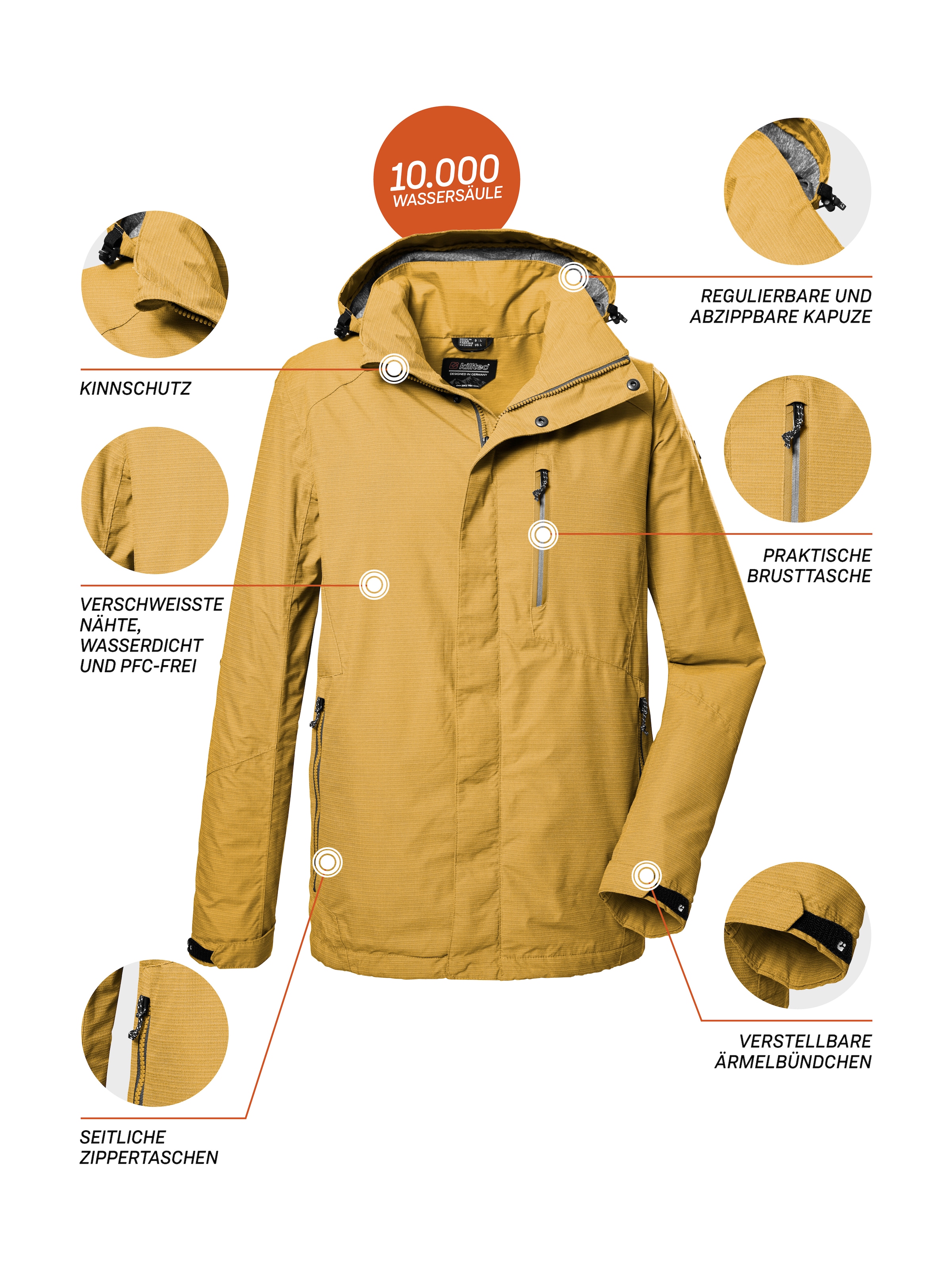 Killtec Outdoorjacke »KOS 256 MN JCKT_CARLEB«