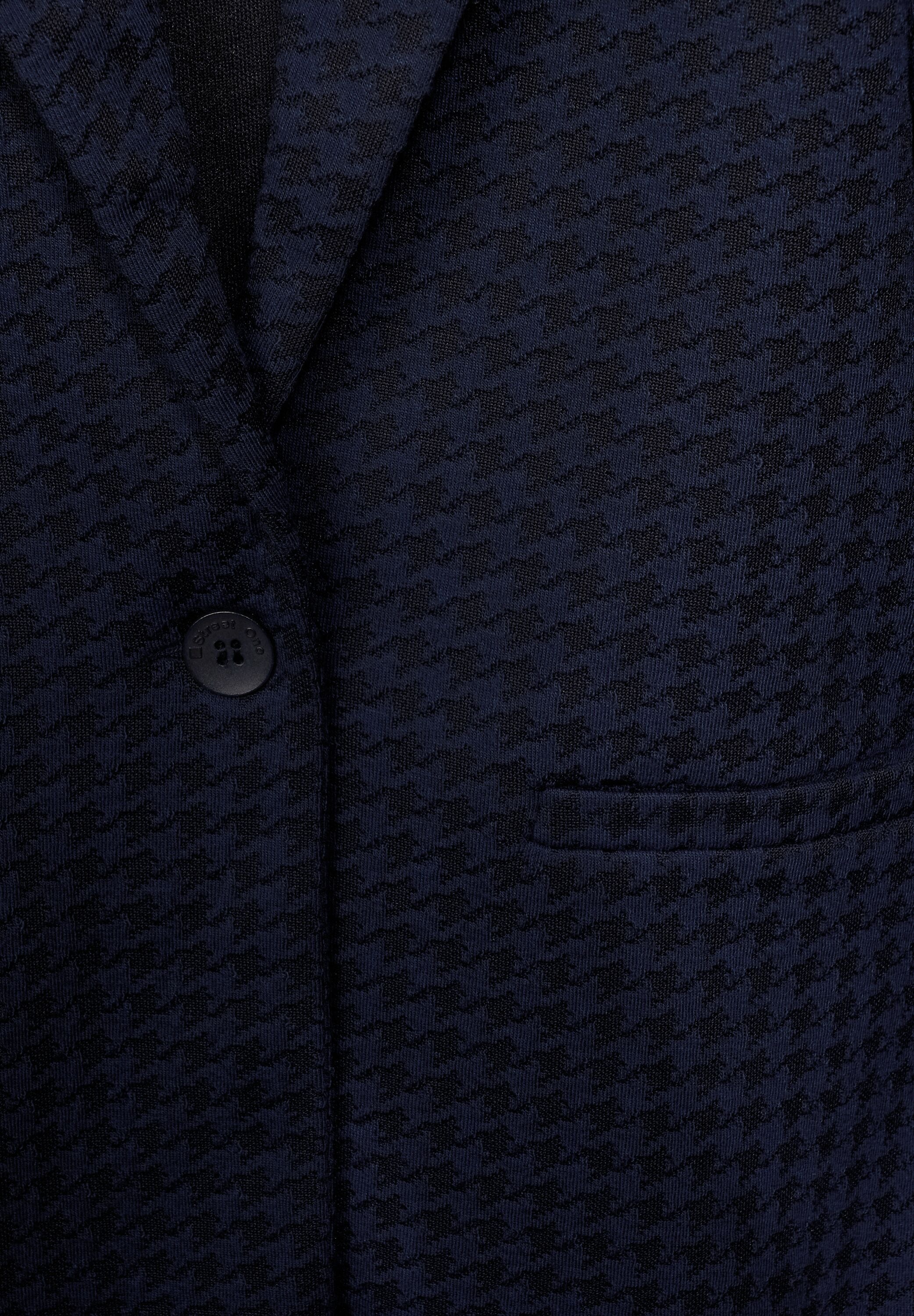 STREET ONE Longblazer, im angenehmen Materialmix