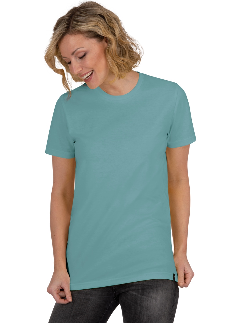 Trigema T-Shirt »TRIGEMA Slim Fit Baumwolle« online BAUR aus DELUXE | bestellen T-Shirt