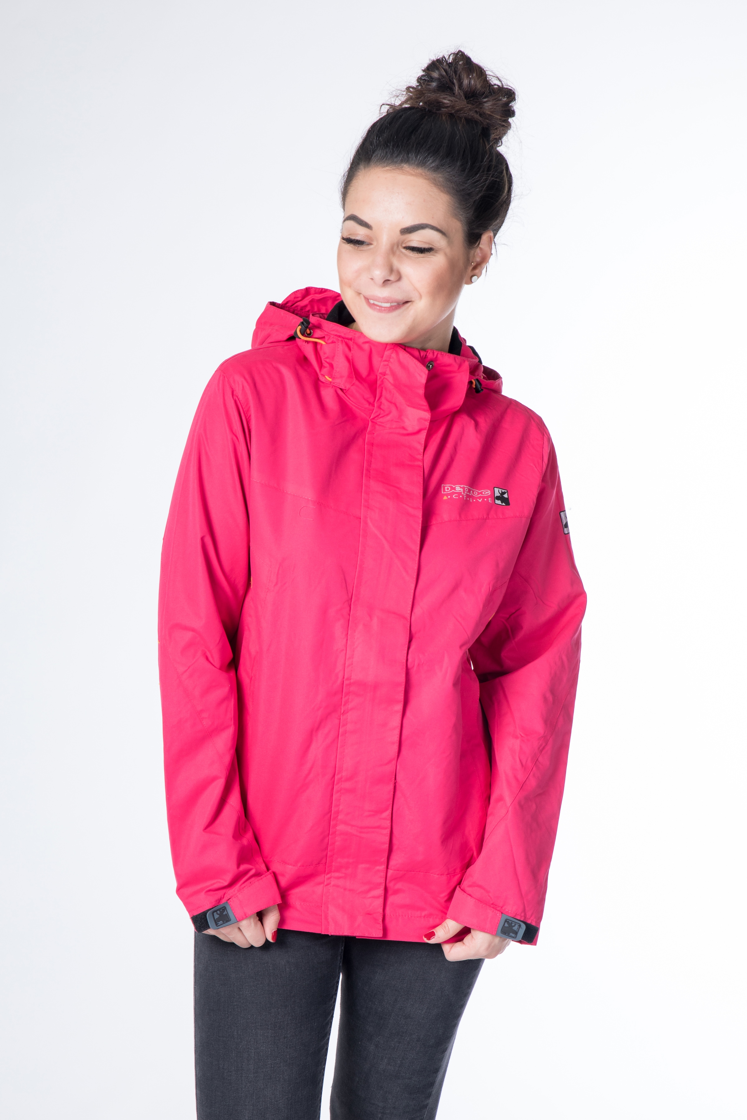 DEPROC Active Outdoorjacke "CAMBRIDGE WOMEN" mit Kapuze auch in Großen Größen erhältlich