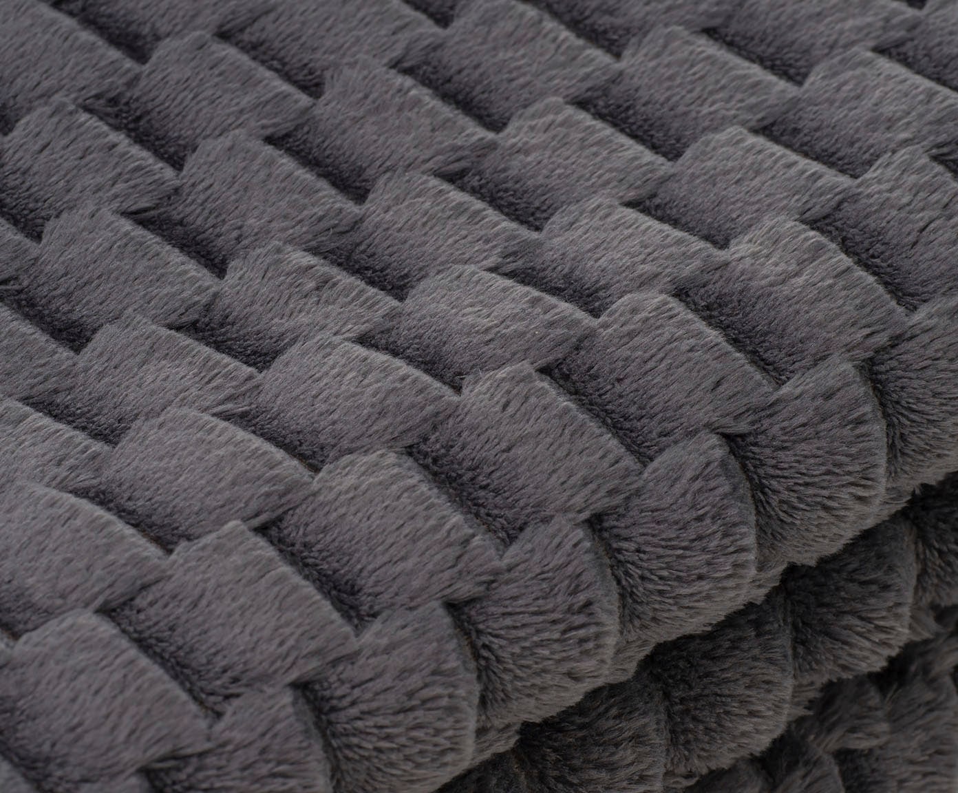 Gözze Wohndecke »Decke 3D - Bubbles«, Jacquard gewebte Decke in 3D Optik