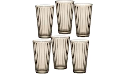 Longdrinkglas »Lawe«, (Set, 6 tlg., 6 Longdrinkgläser, je 400 ml)