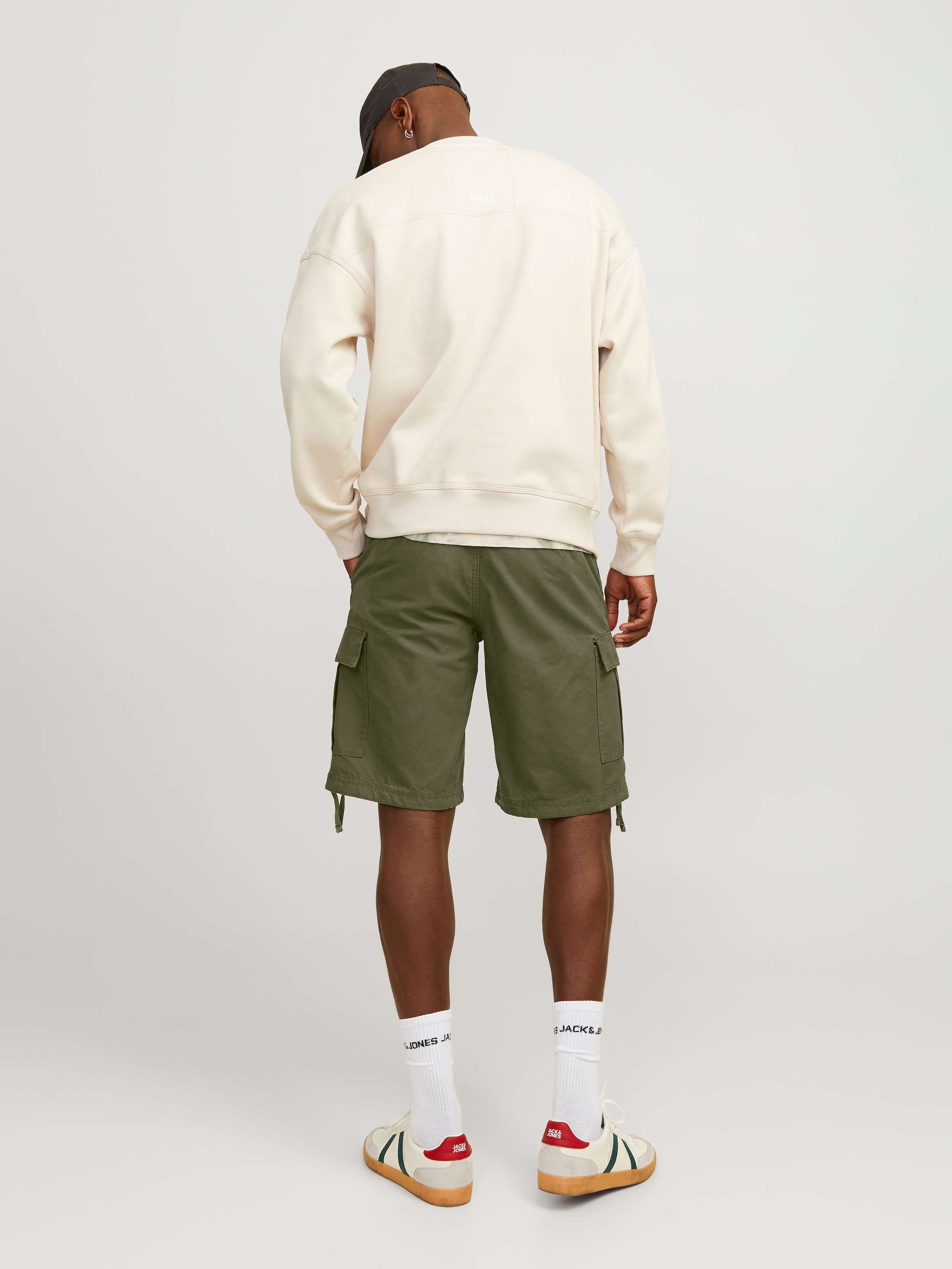 Jack & Jones Cargoshorts »JPSTCOLE BARKLEY JJCARGO SHORTS SN«, mit Cargo Taschen