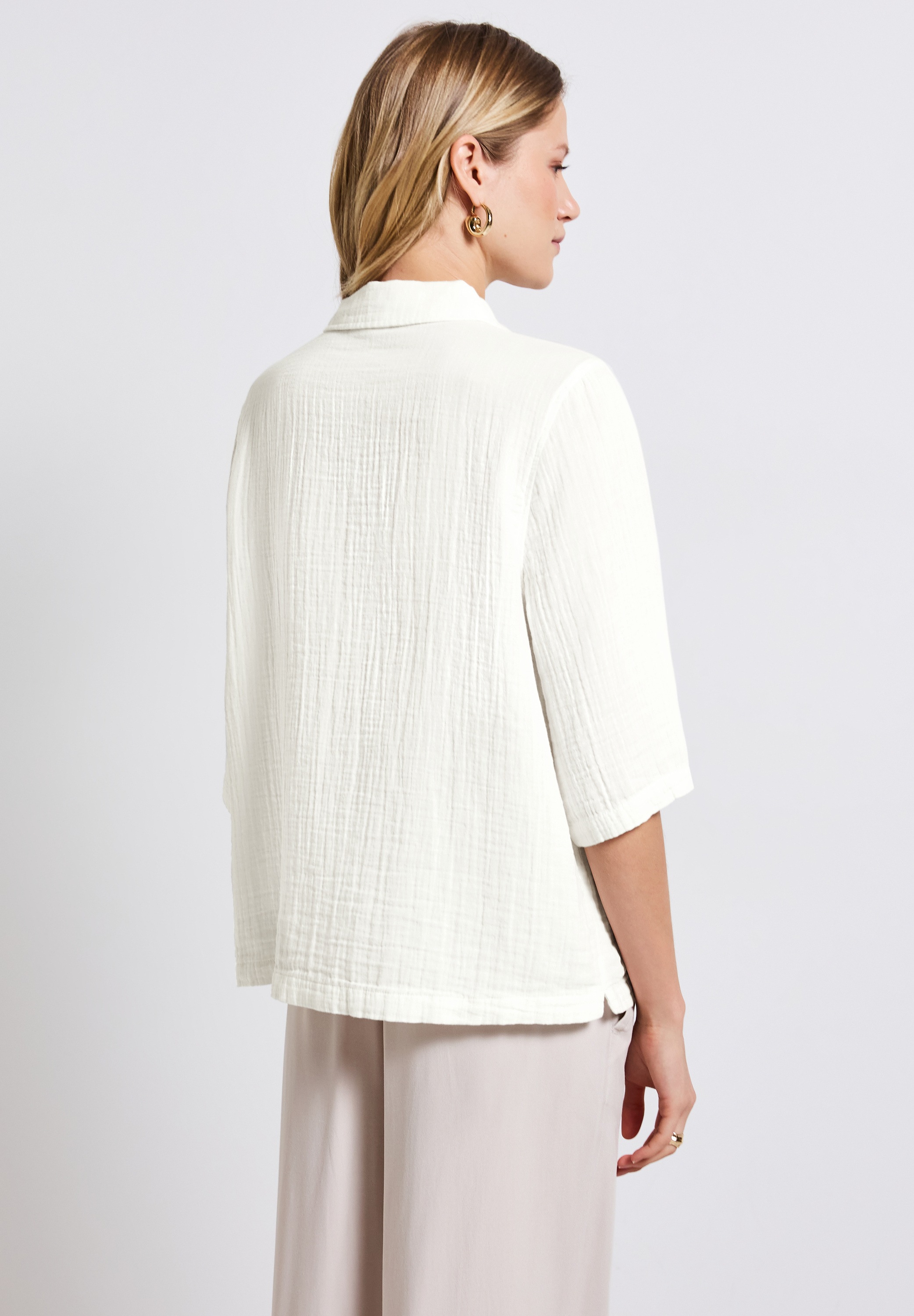 STREET ONE Hemdbluse, mit Knopfleiste günstig online kaufen