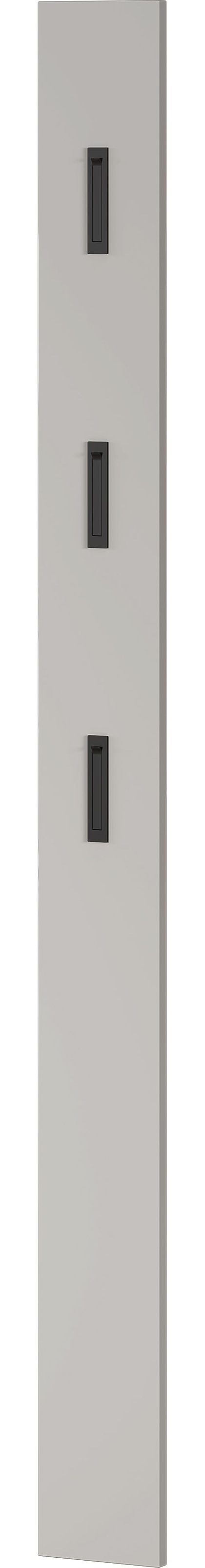 GERMANIA Garderoben-Set »Valega«, (4 St.), Schuhschrank mit Glasfronten, Spiegel und zwei Garderobenpaneelen